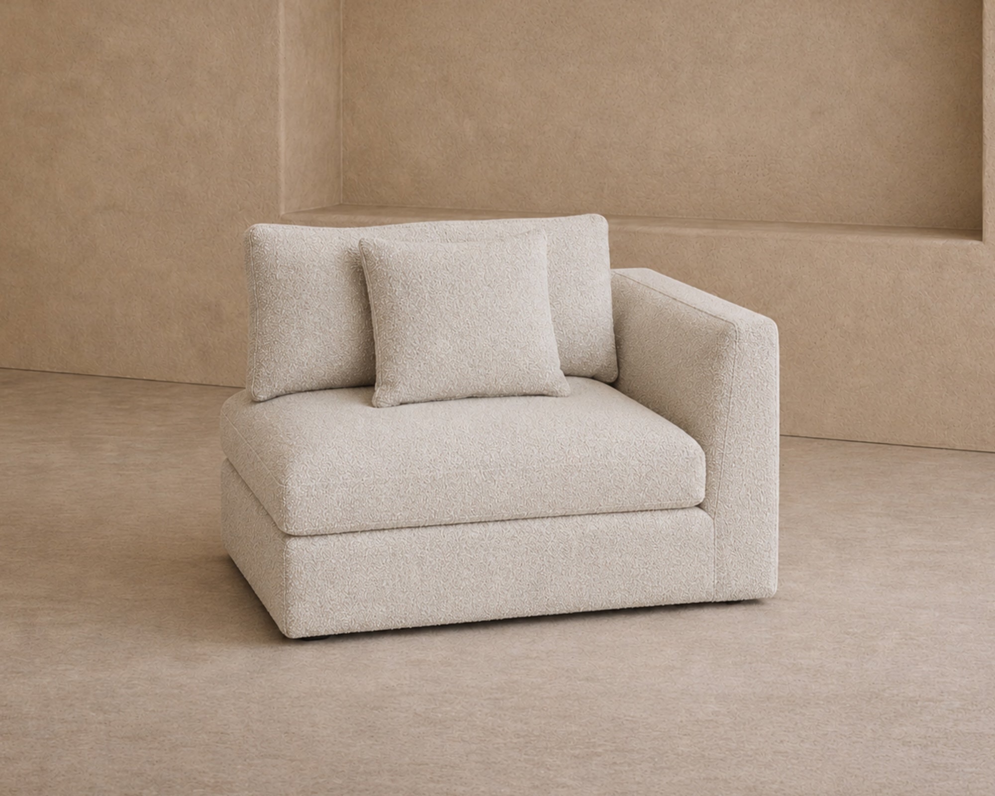 Nuova Modular Sofa Left - Capella Ivory