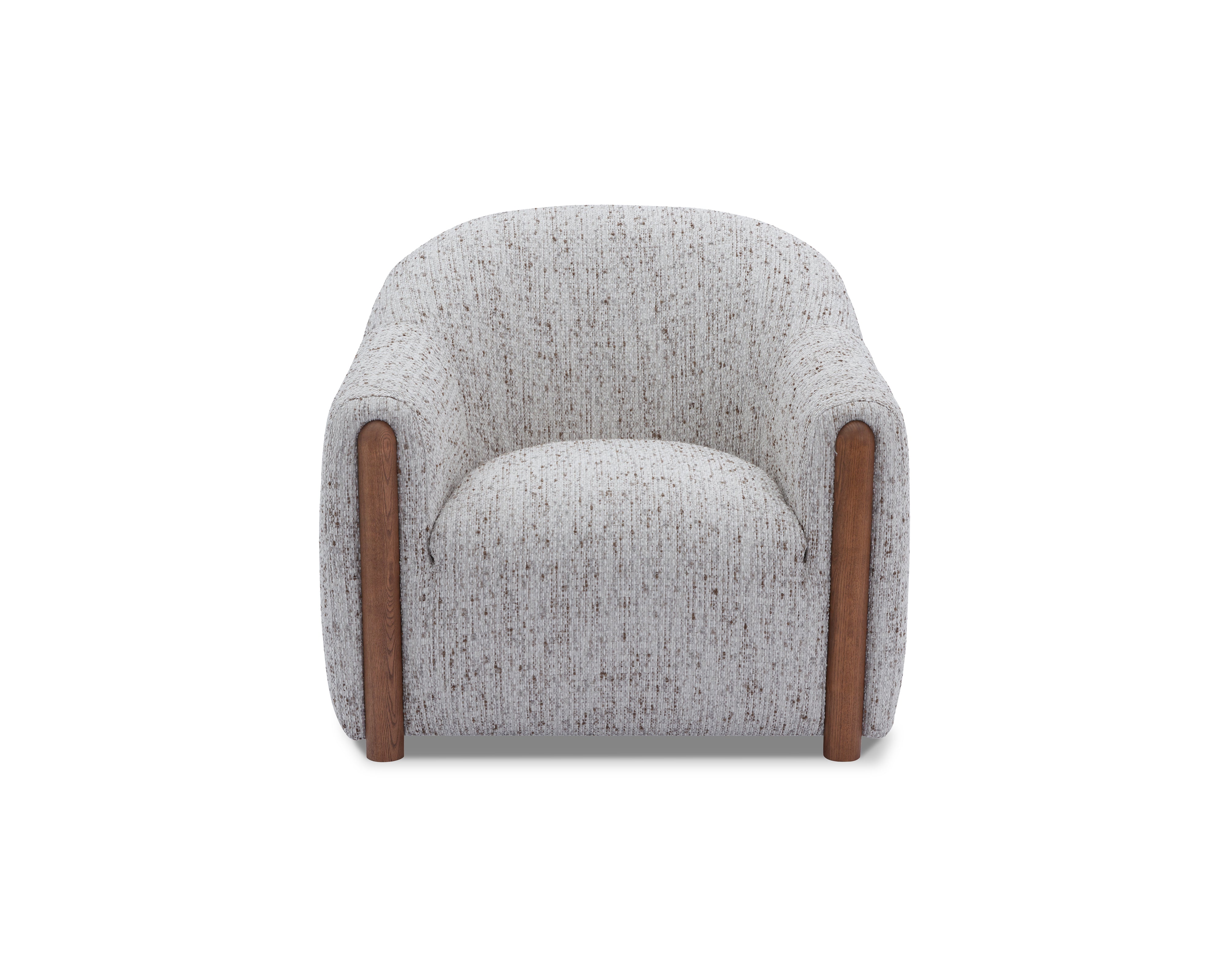Nema Occasional Chair - Norfolk Wheat/Mid Brown