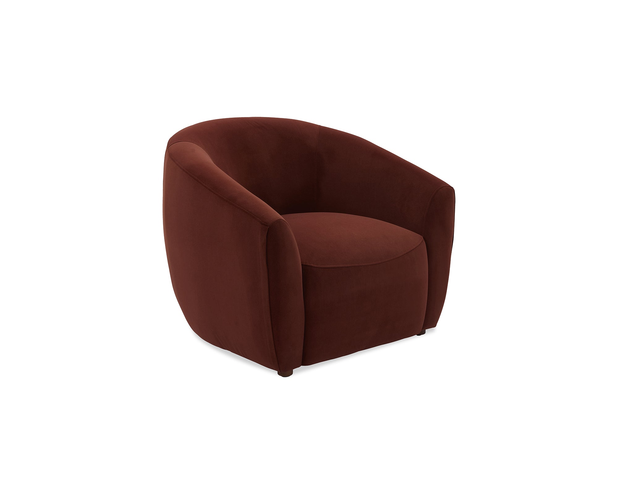 Magnus Occasional Chair - Kent Chocolate /Mid Brown