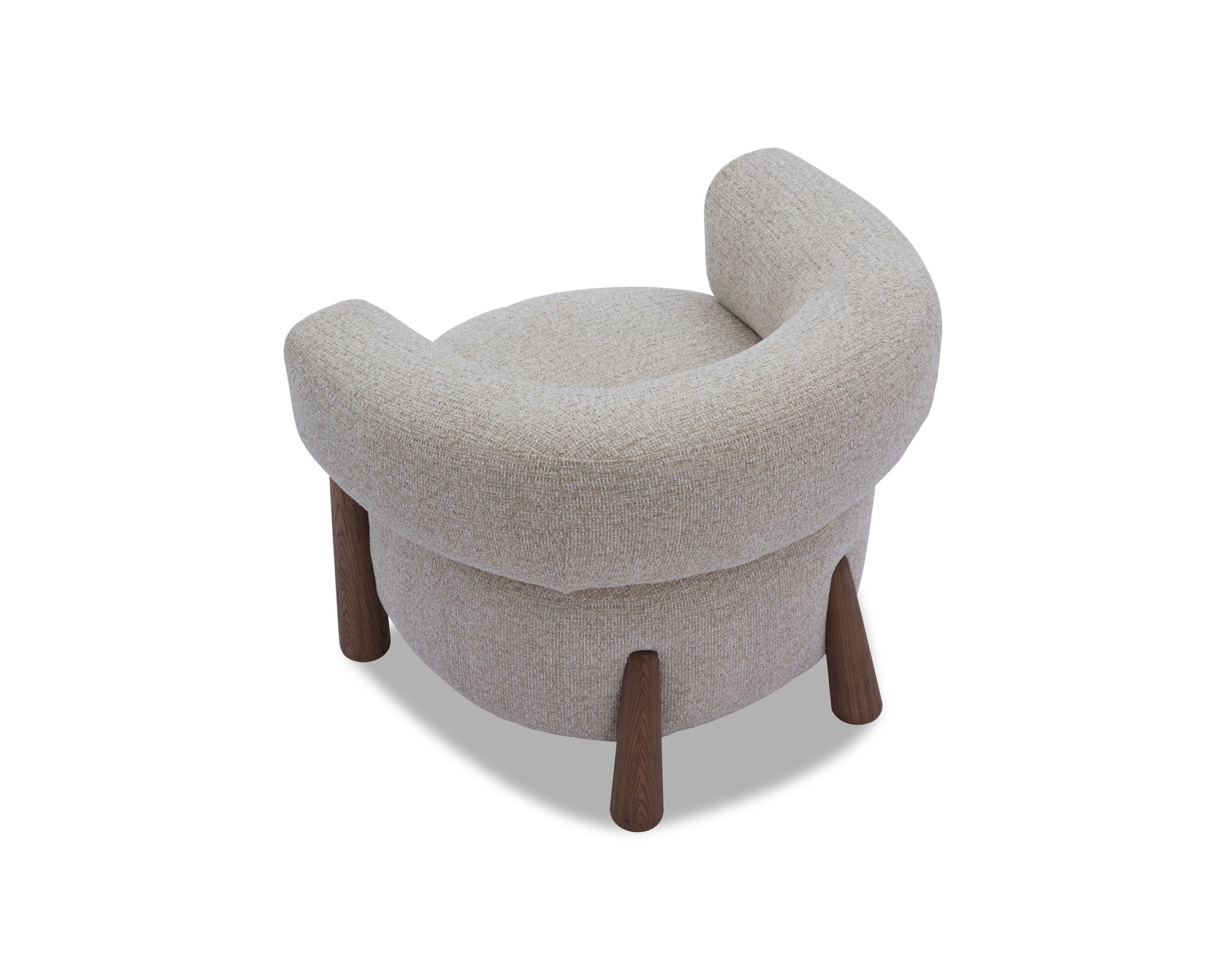 Civana Occasional Chair - Nordic Sand/Mid Brown