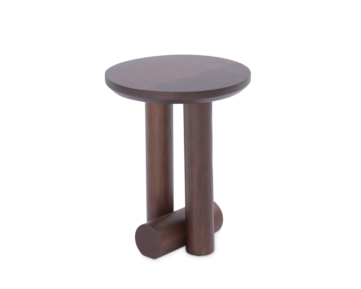 Ora Side Table - Dark Brown