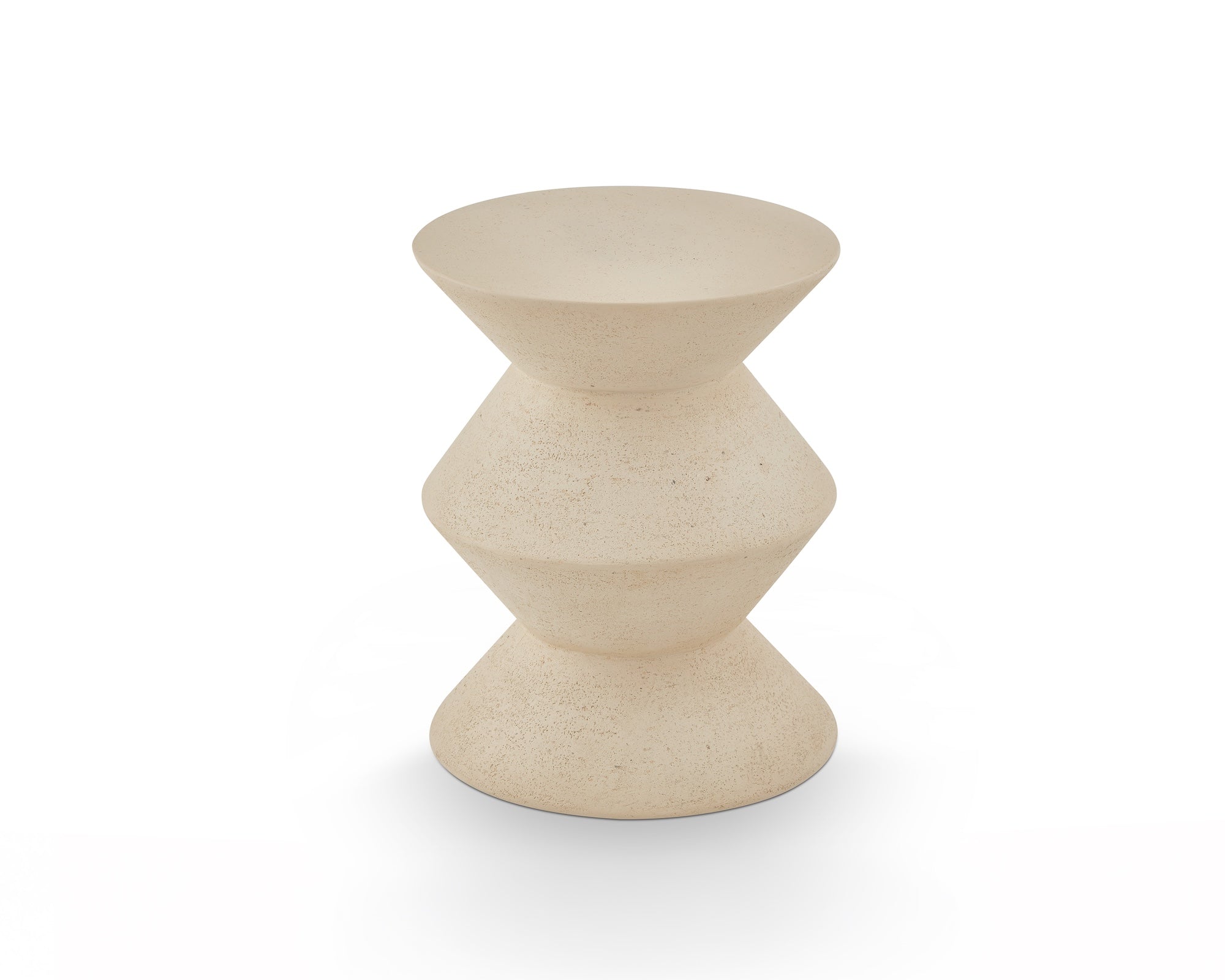 Zinda Side Table - Sandstone