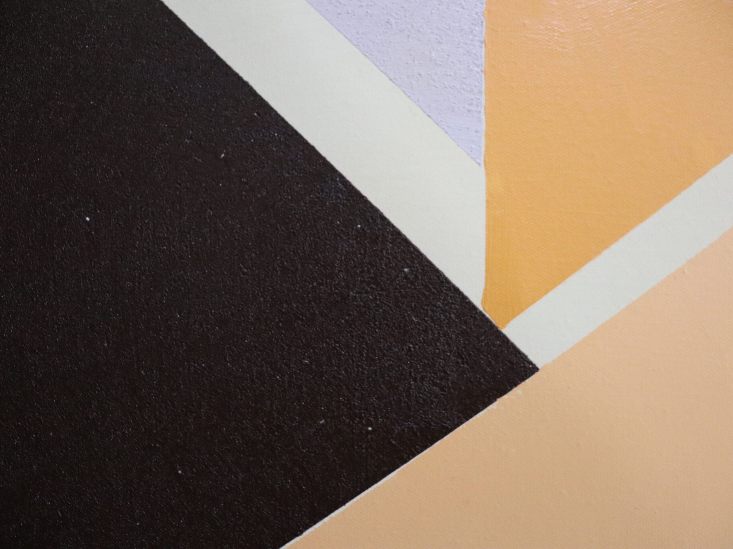 La Mer Painting - Orange, Blue and Purple