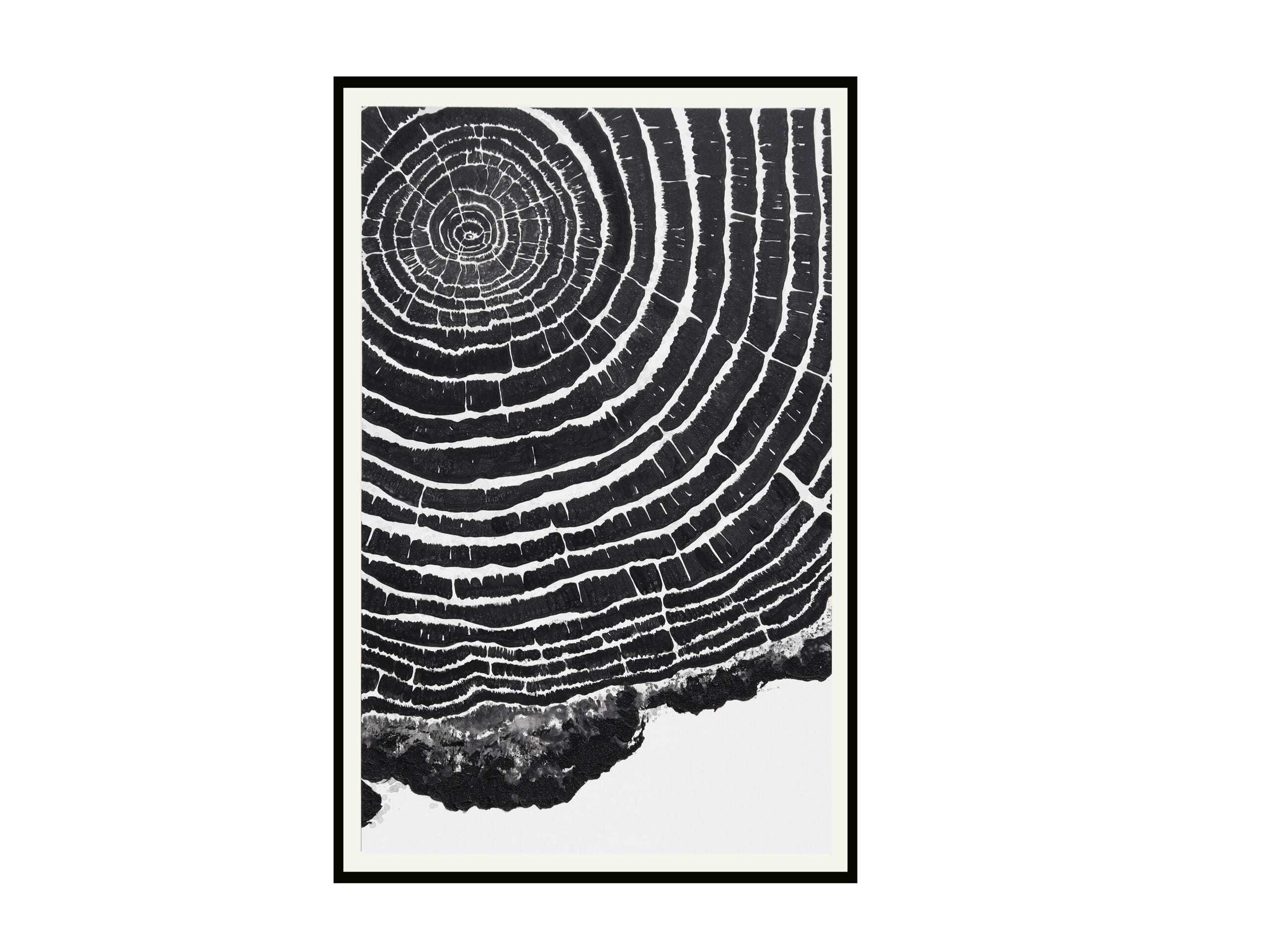 RV I Painting - Black and White