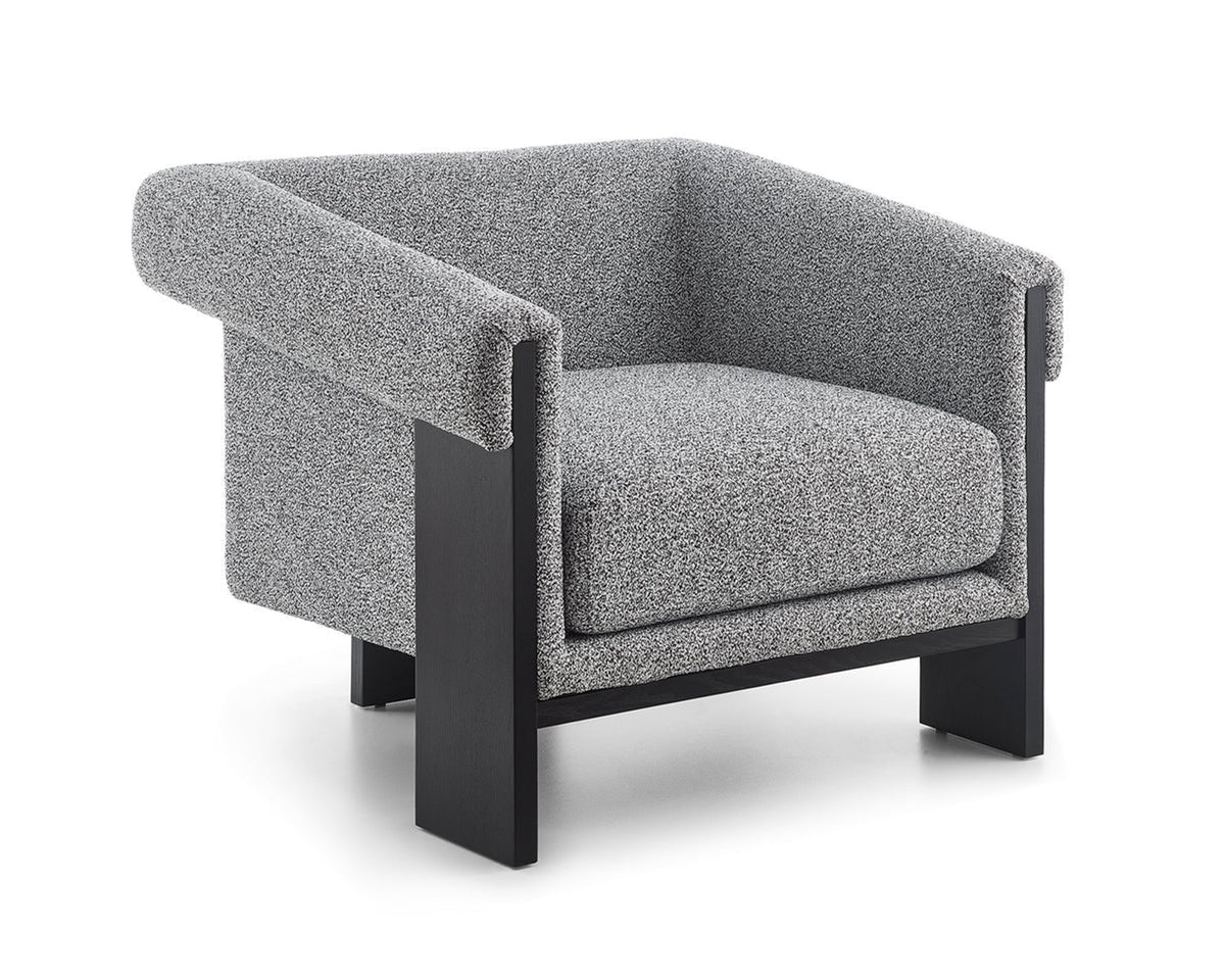 Maplin Occasional Chair - Speckle Grey