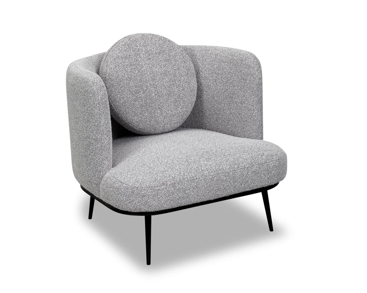 V Lux Occasional Chair - Kalpan Grey