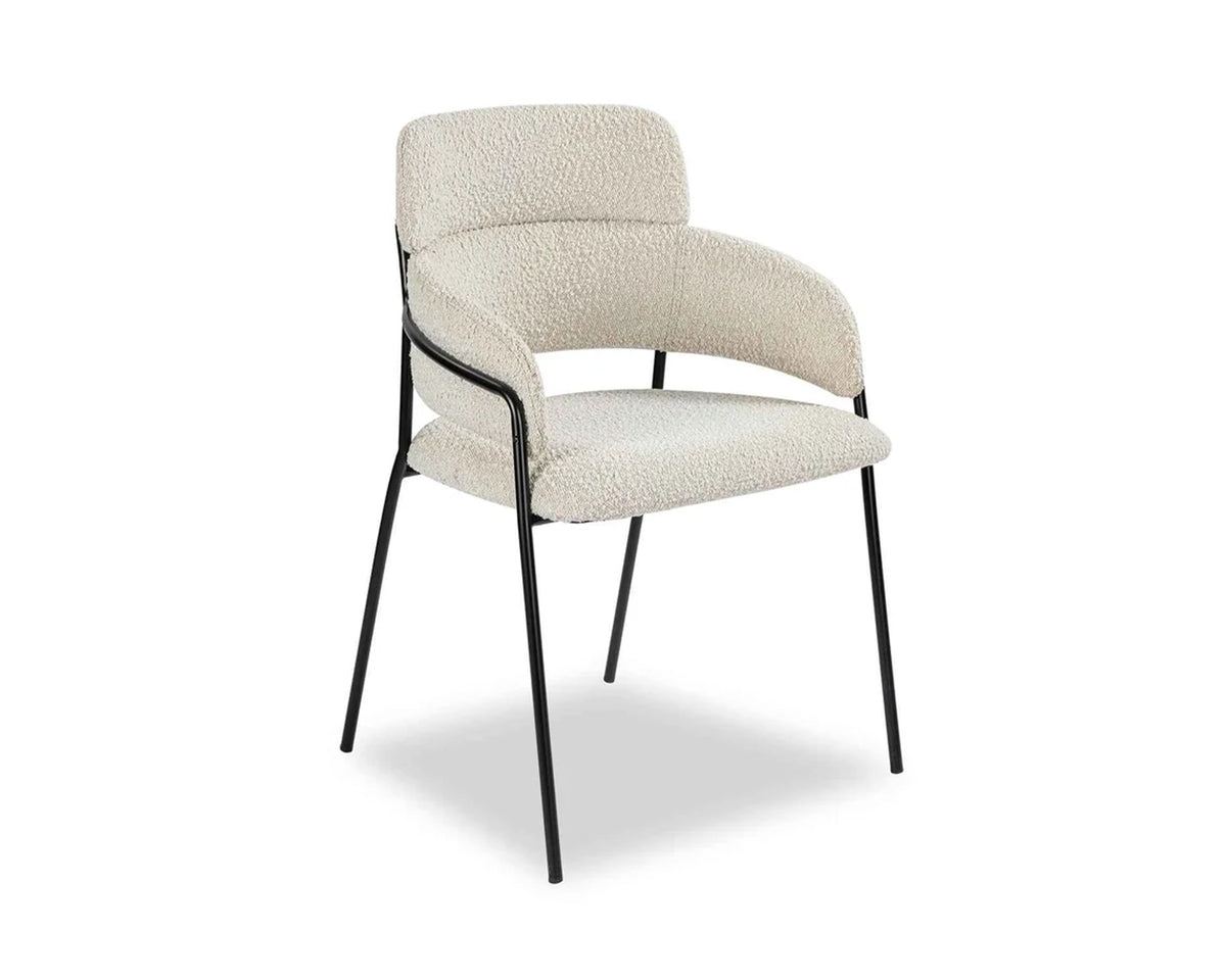 Alice Dining Chair - Boucle Sand