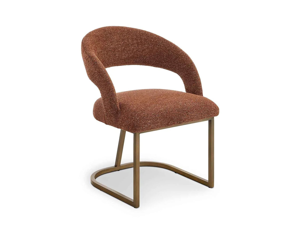 Alfie Dining Chair (Crib 5) - Bari Chestnut Red