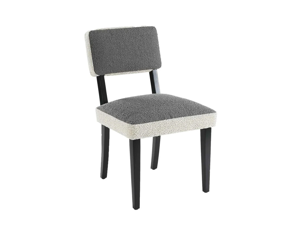 Alfama Dining Chair - Boucle Sand & Grey