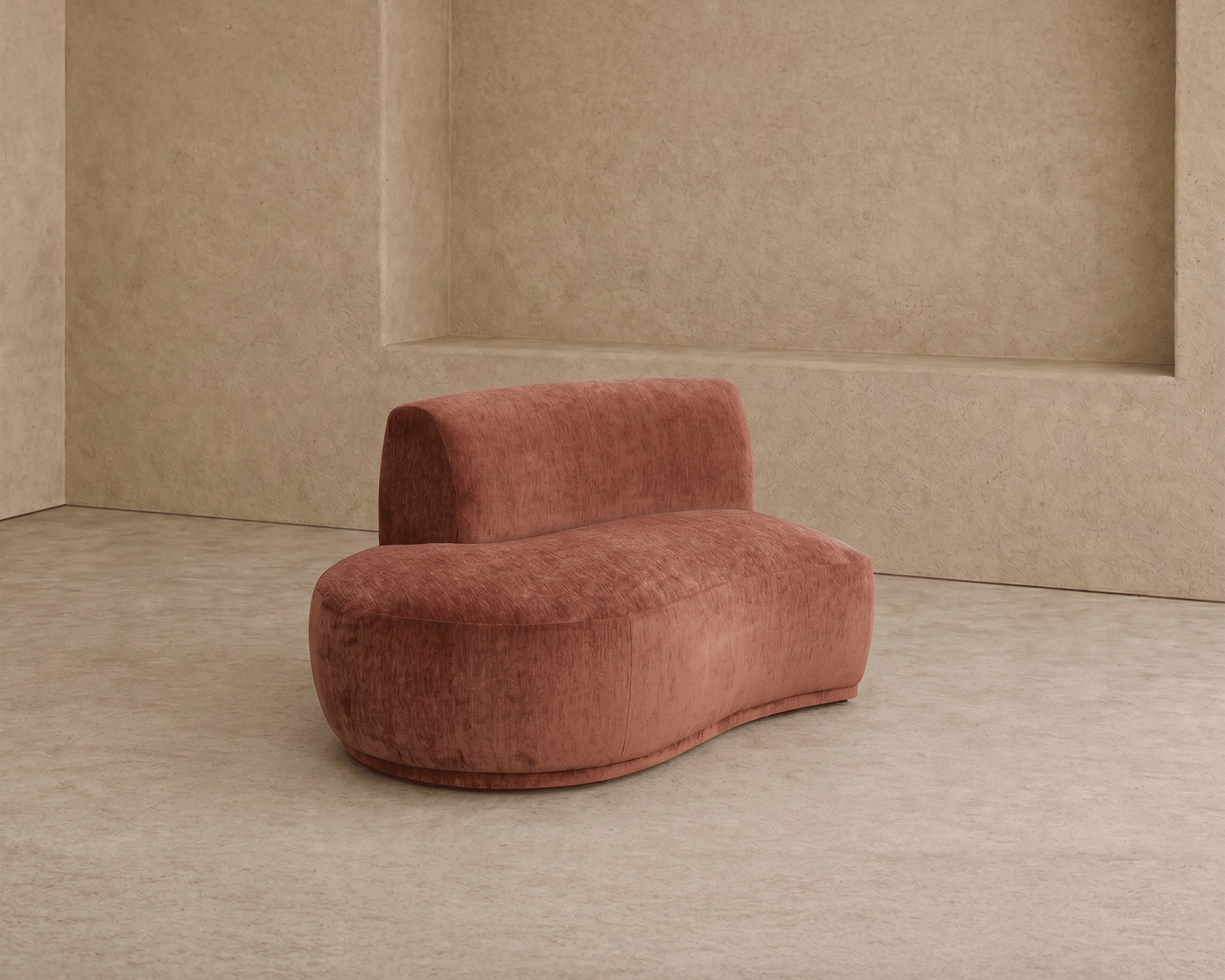Pip Modular Sofa Left (Crib 5) - Sysley Rust II