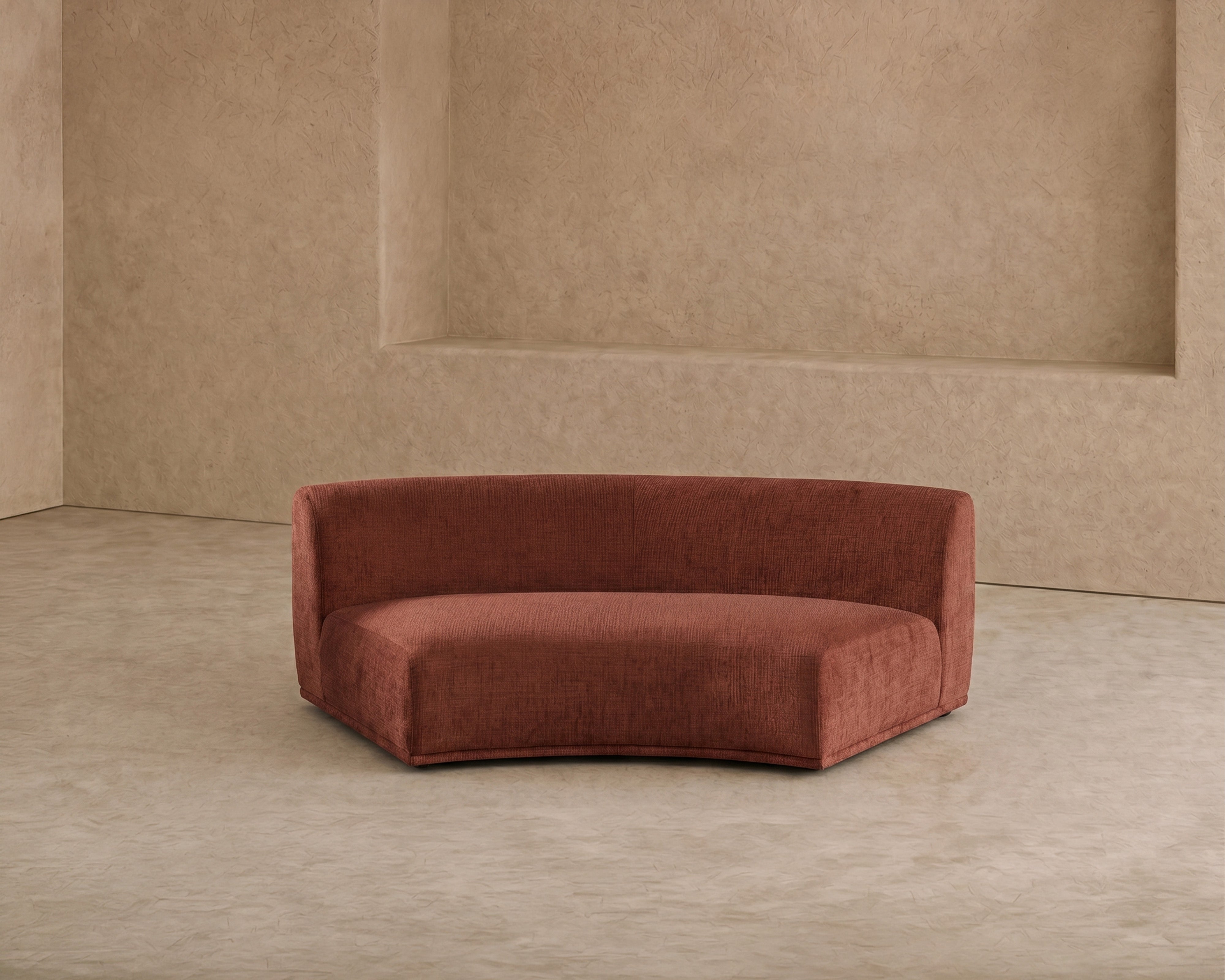 Pip Modular Sofa Middle (Crib 5) - Sysley Rust II