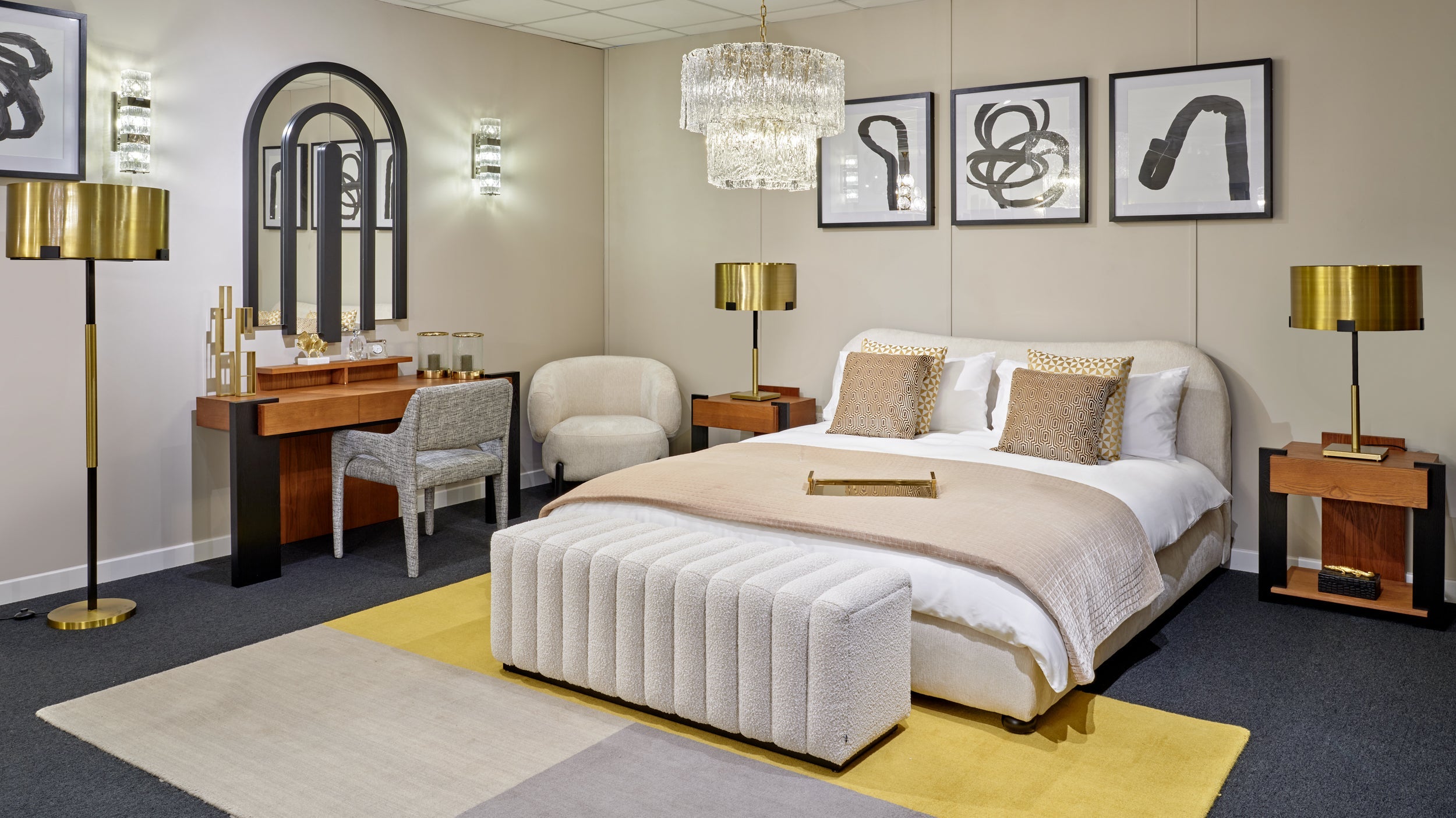 Kalum Bench - Boucle Sand