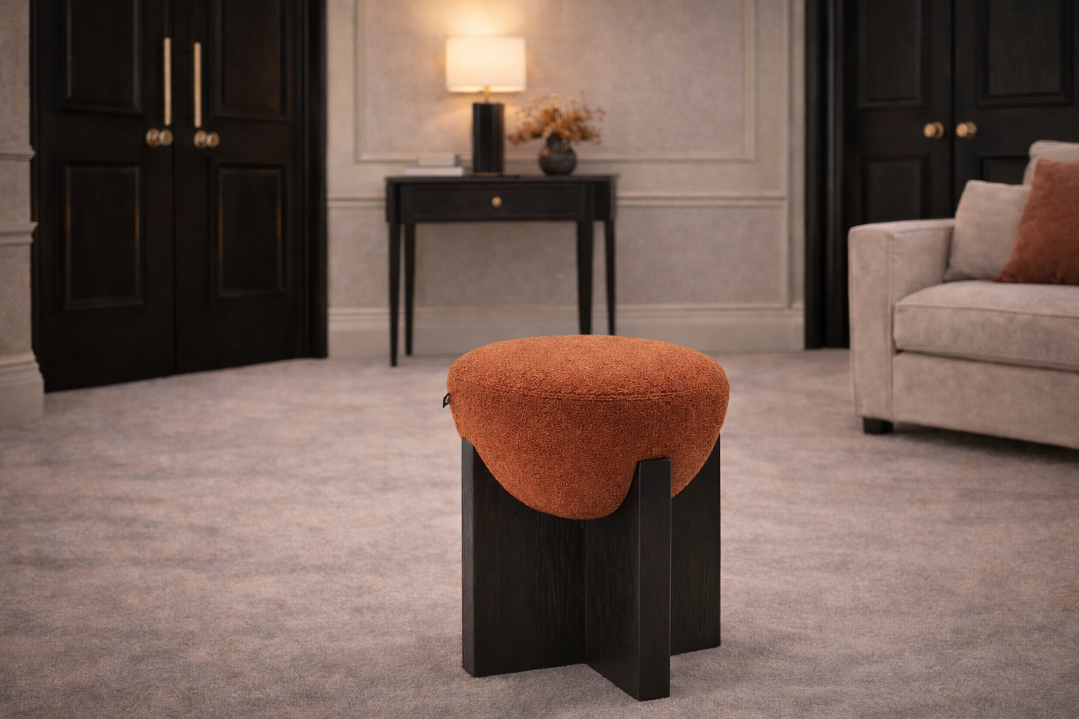 Larson Stool - Lander Rust (Crib 5)