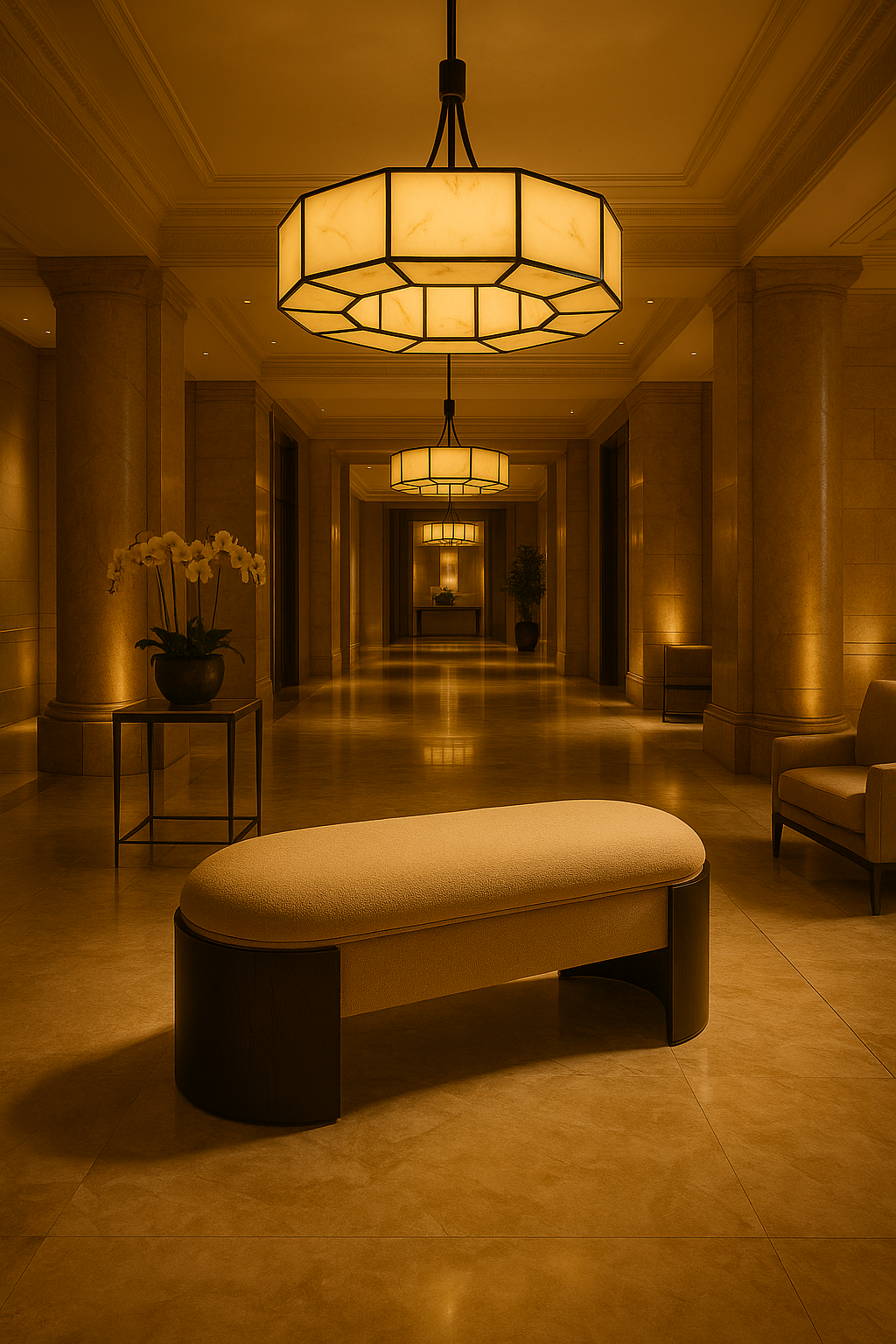 ED Long Bench - Capela Sand (Crib 5)