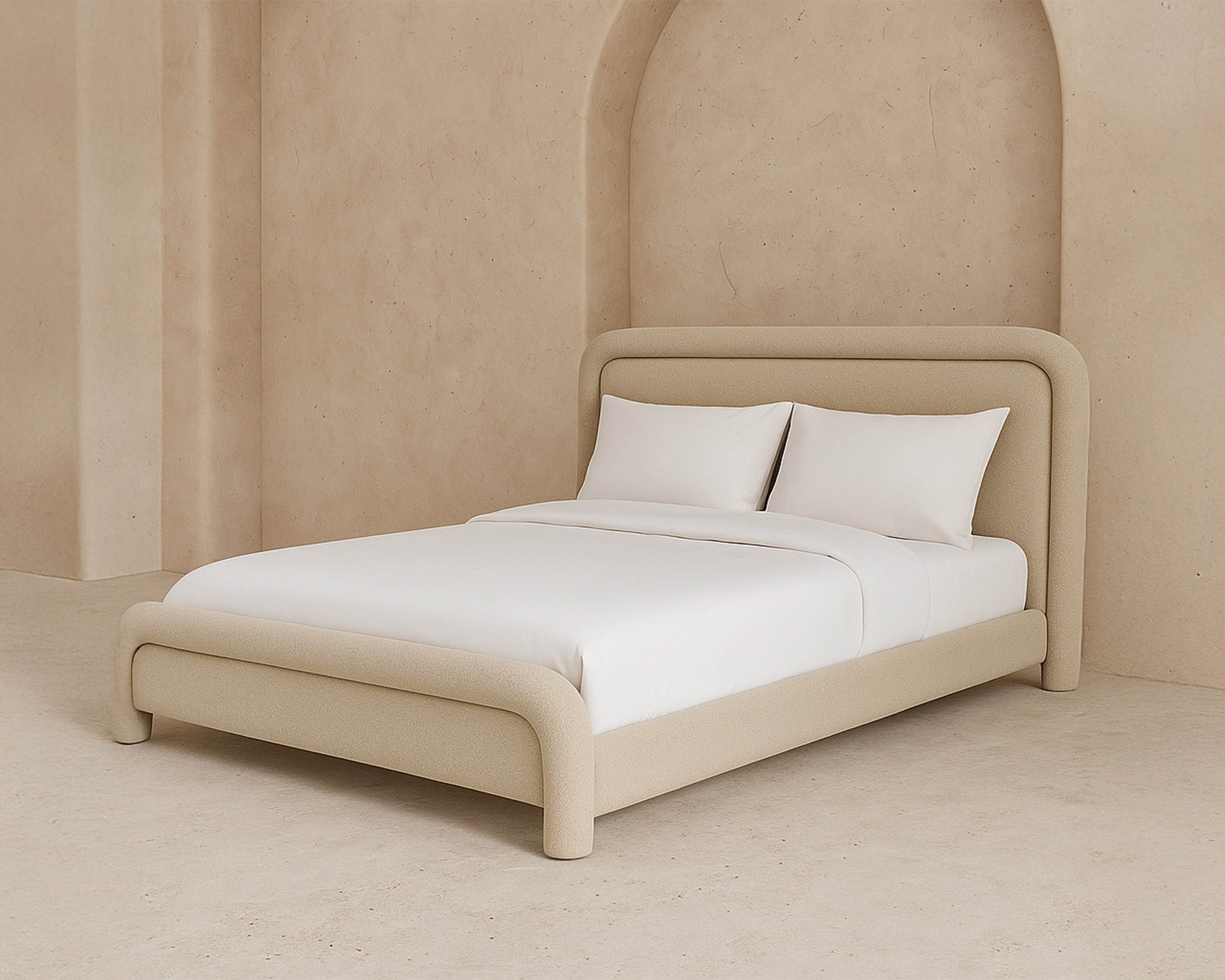 Bareta King Size Bed - Capela Sand