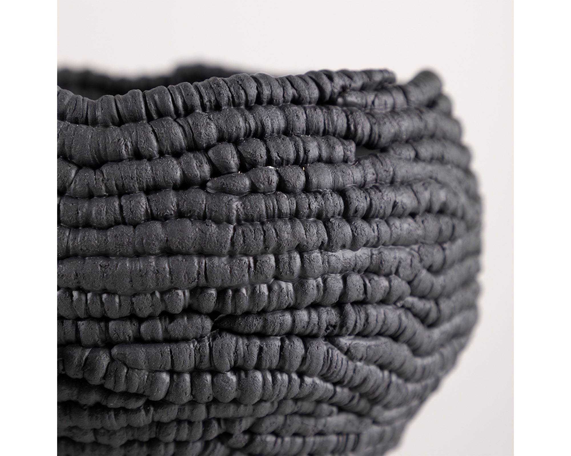 Micah Vase - Black Ceramic