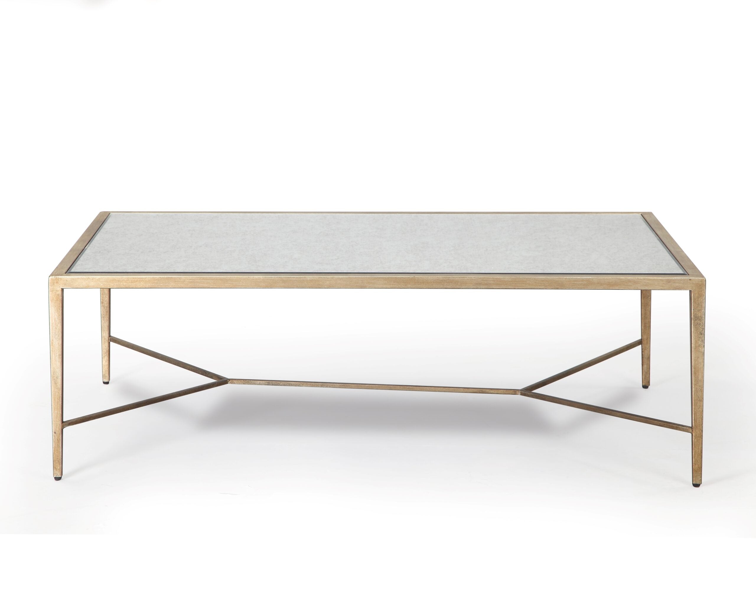 Tarah Coffee Table - Antique Silver Mirror