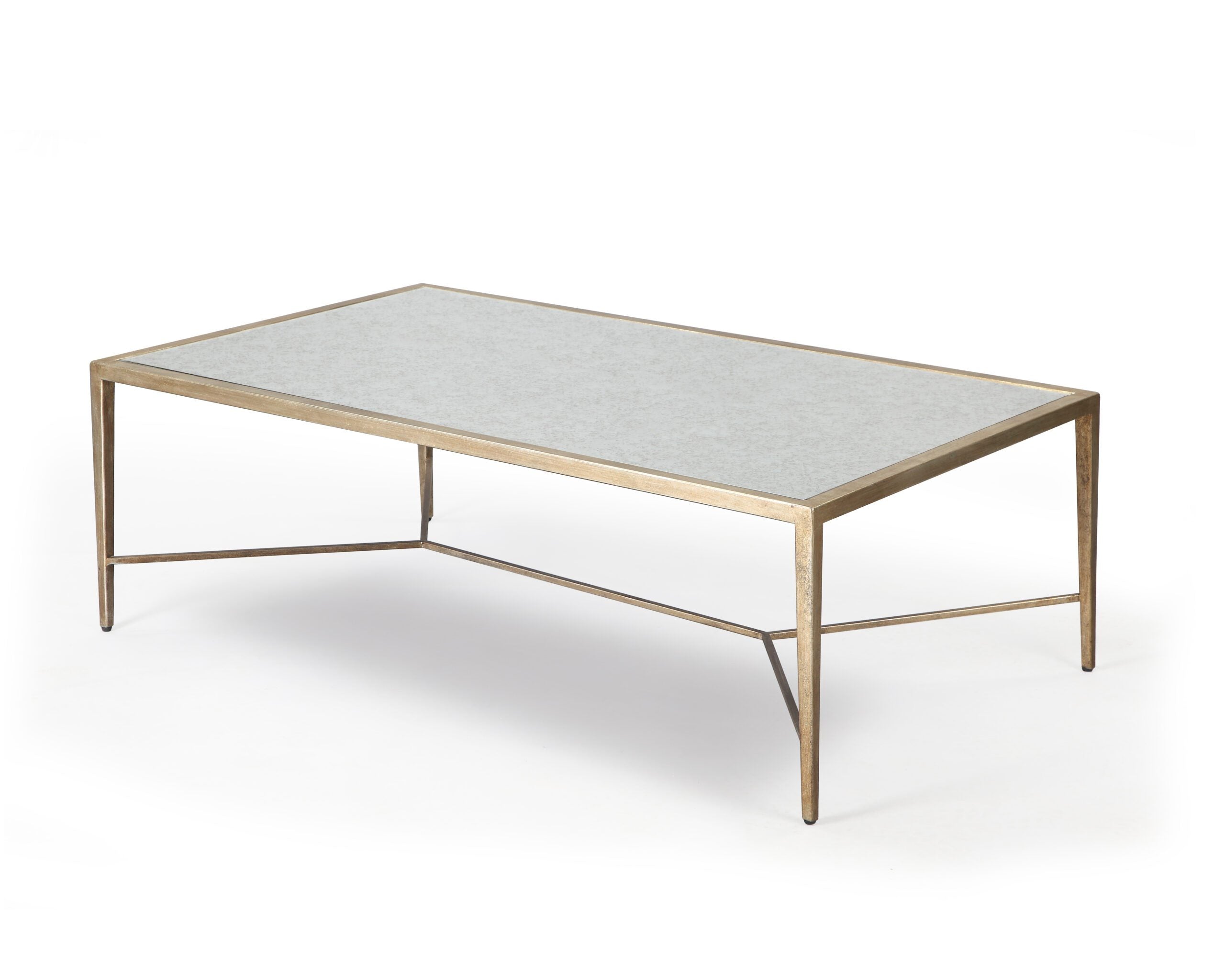 Tarah Coffee Table - Antique Silver Mirror