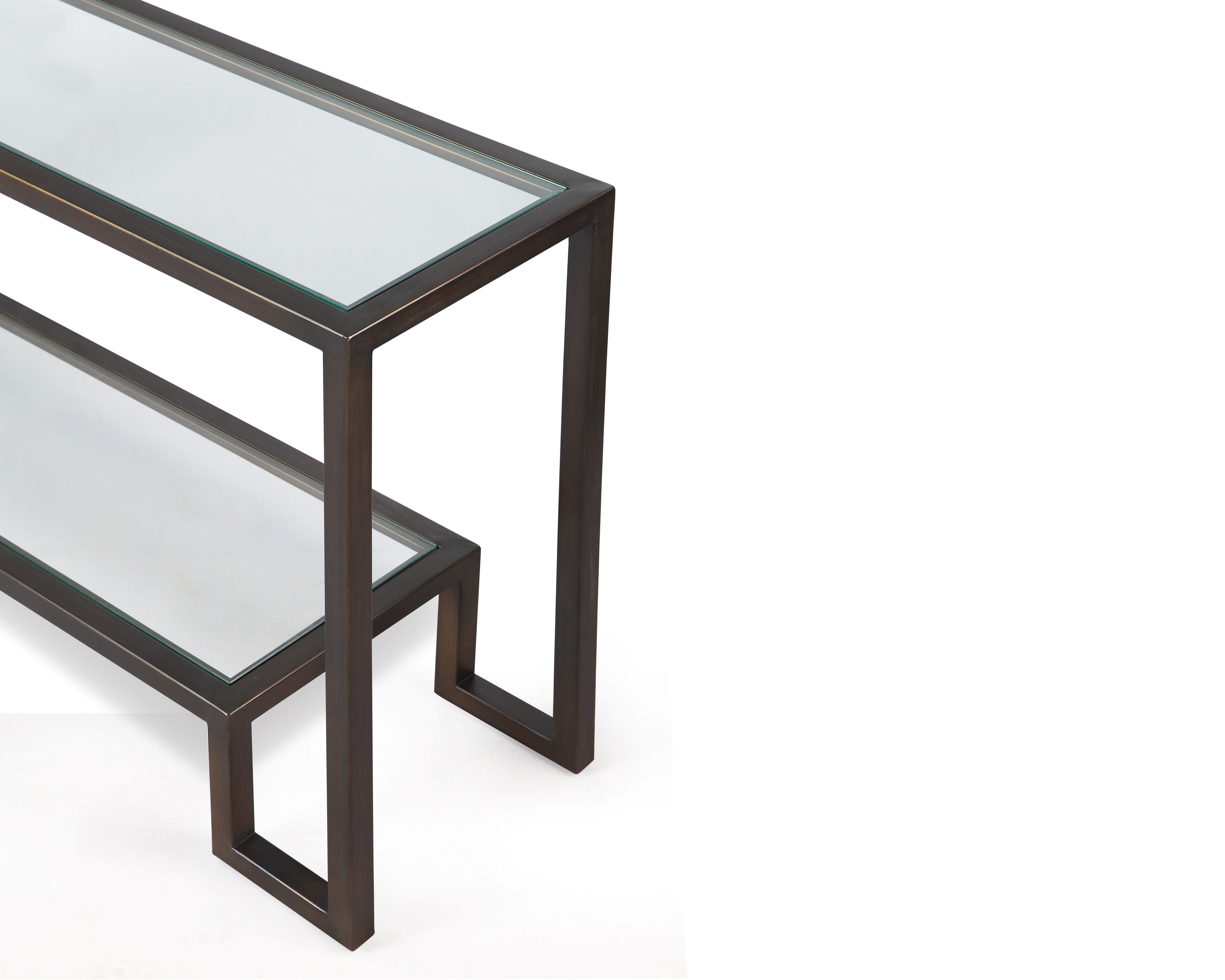 Ming Console Table - Bronze