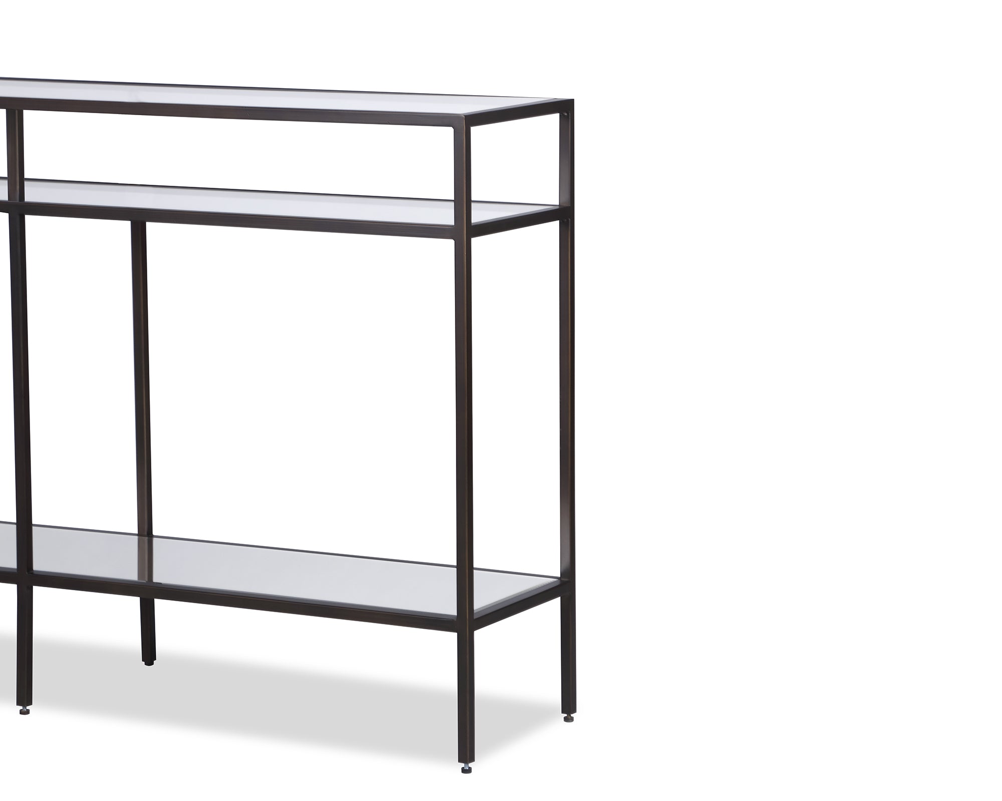 Oliver Console Table - Antique Bronze