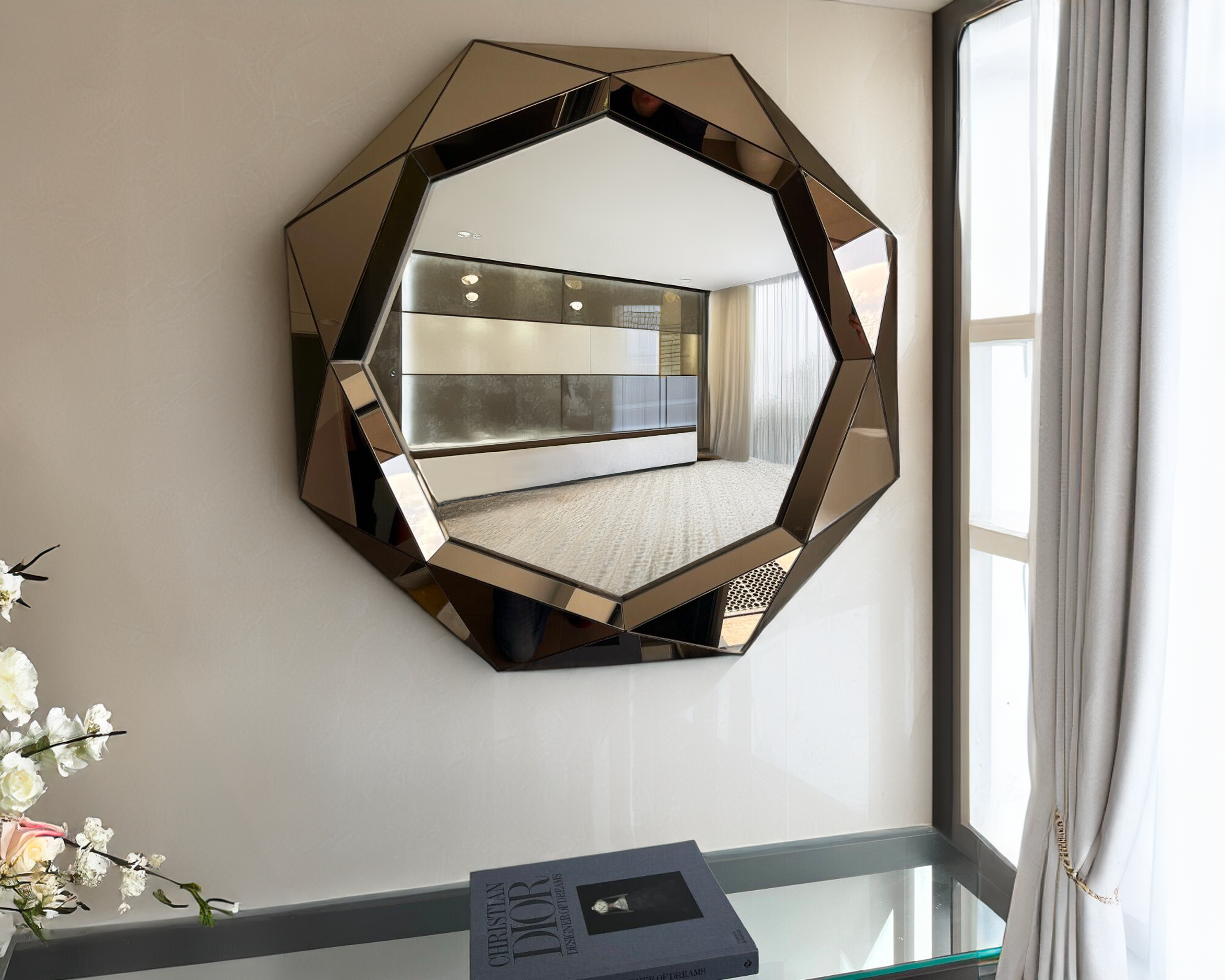 Lieber Mirror  - Bronze