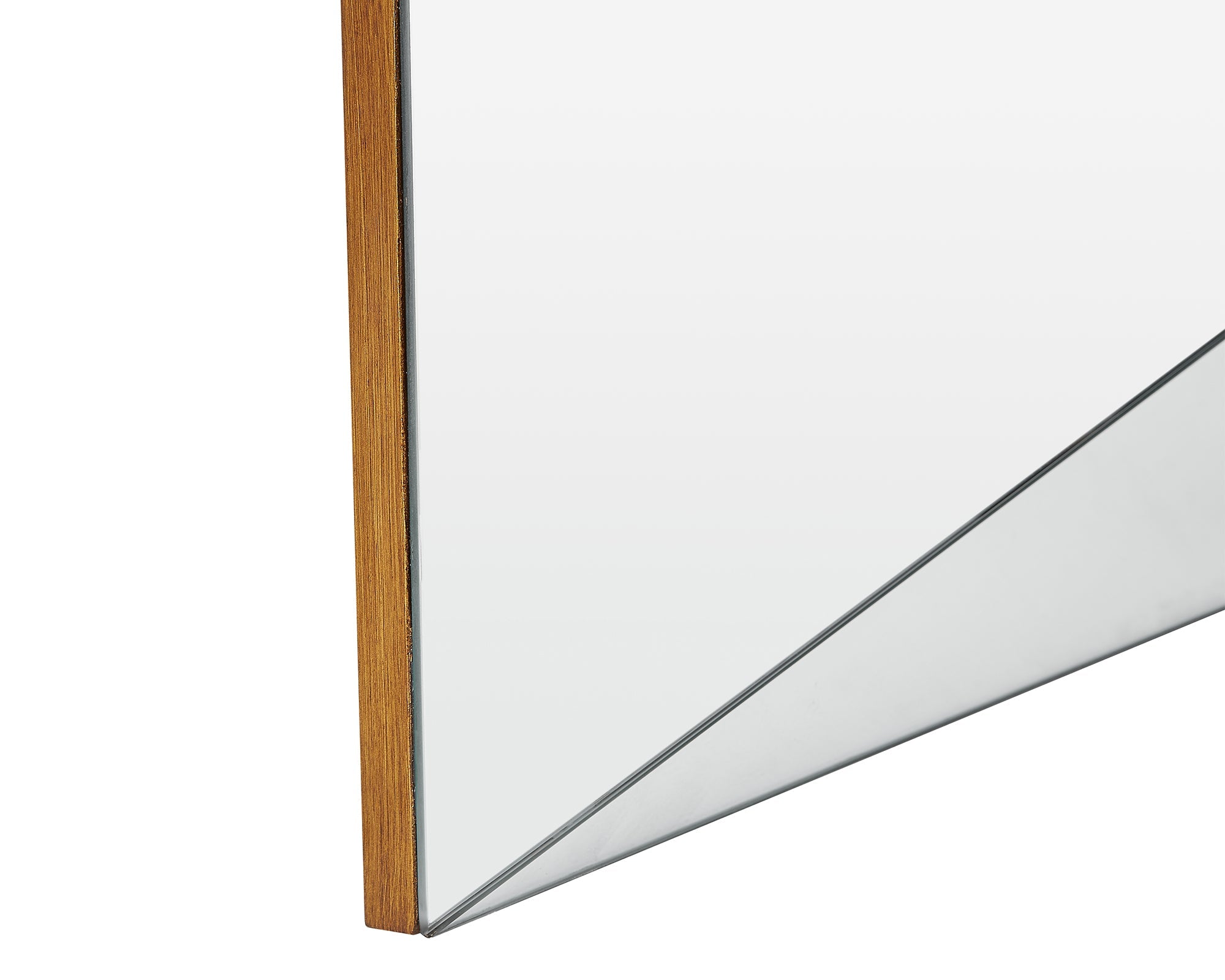 Kassandra Mirror - Brass Edge