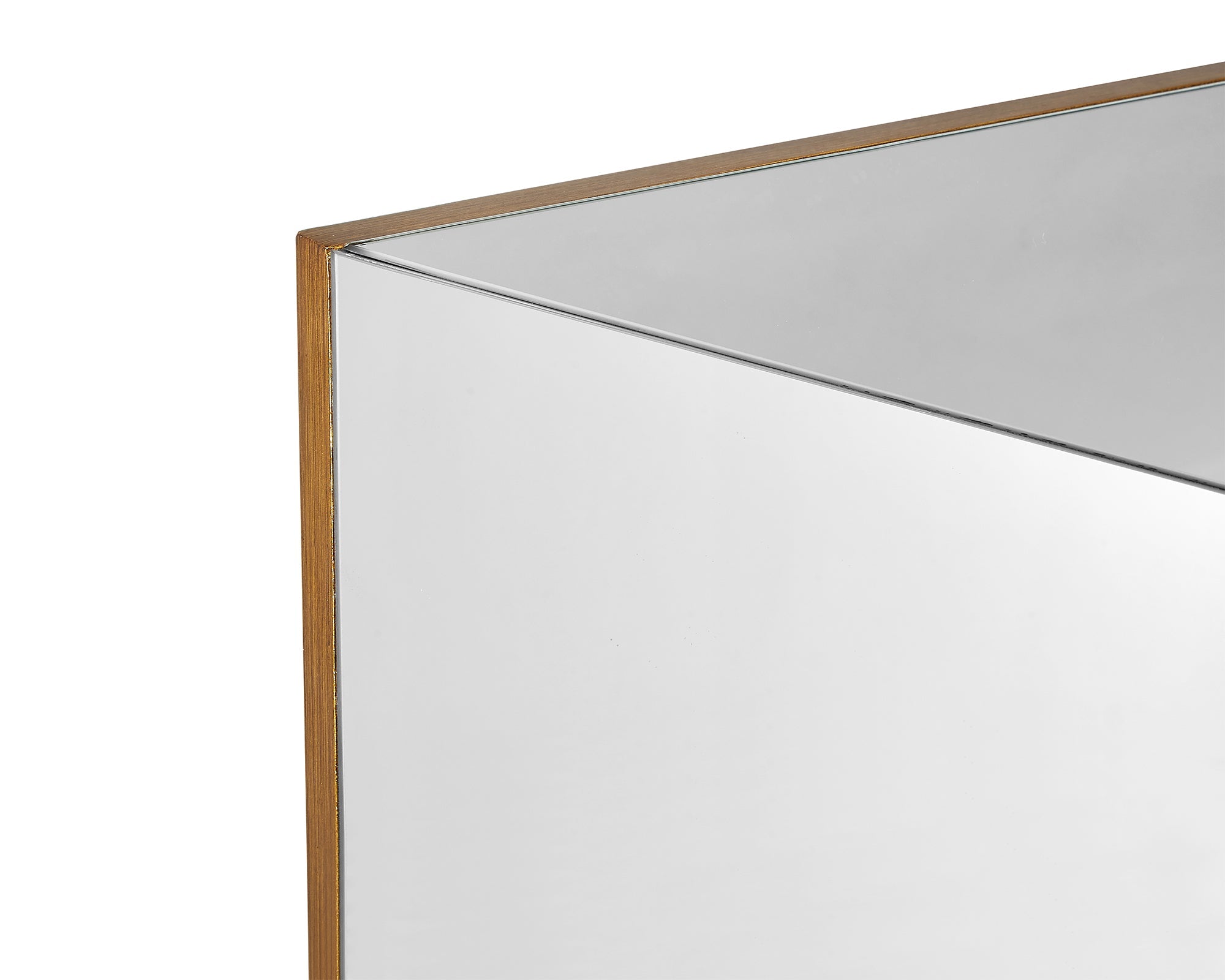 Kassandra Mirror - Brass Edge