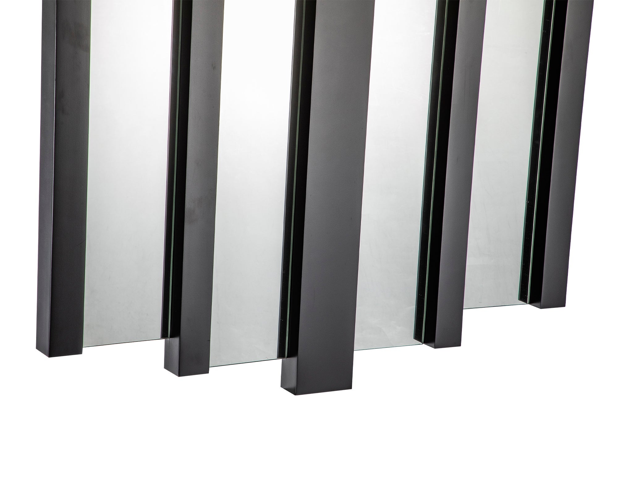 Cobra Mirror - Matt Black Wood