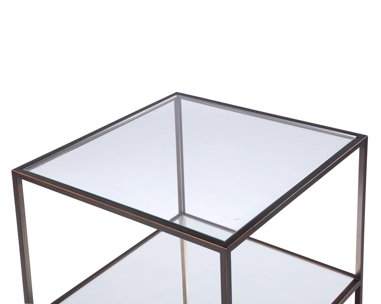 Oliver Side Table - Antique Bronze