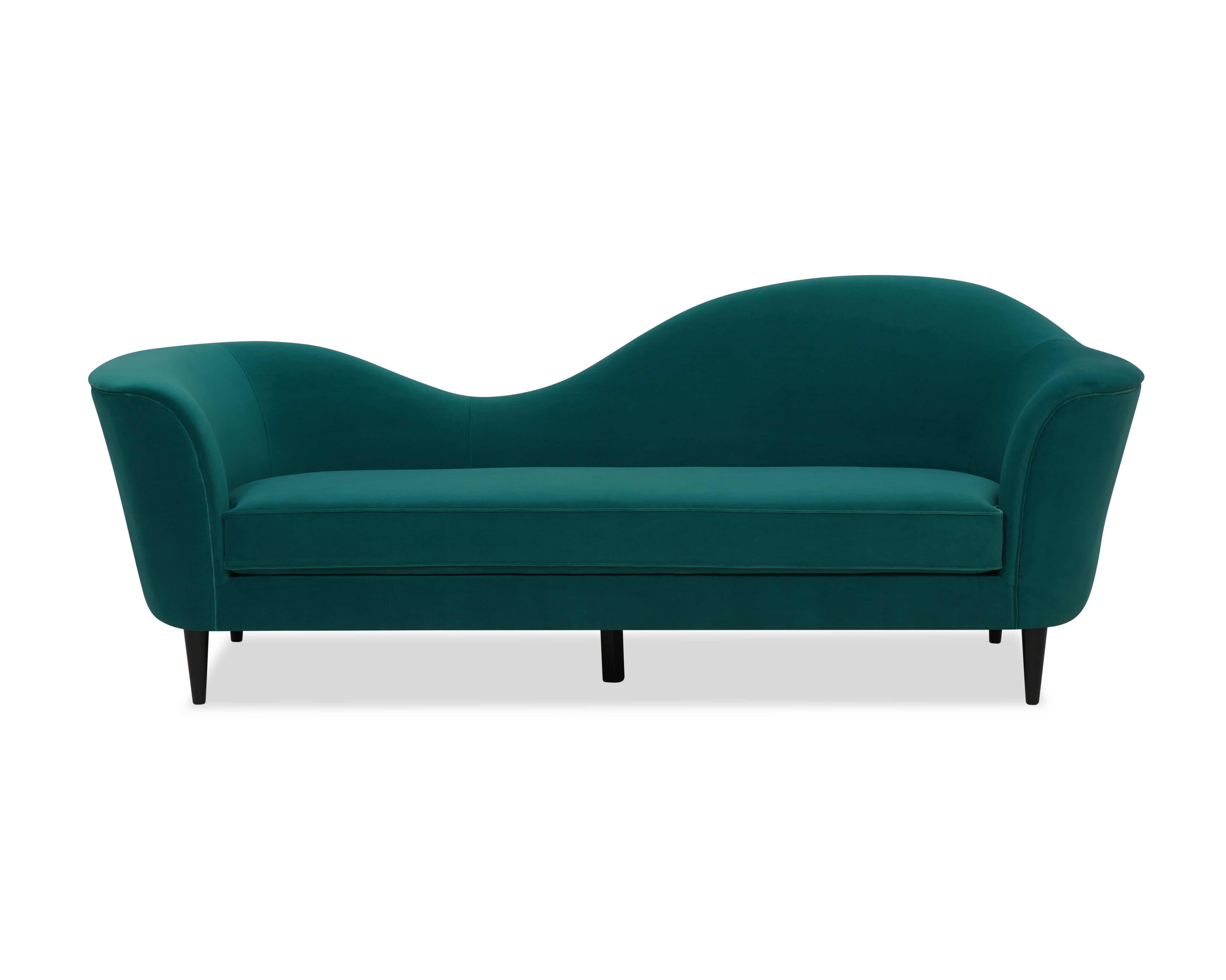 Allegro Sofa - Kaster Lincoln Green Velvet
