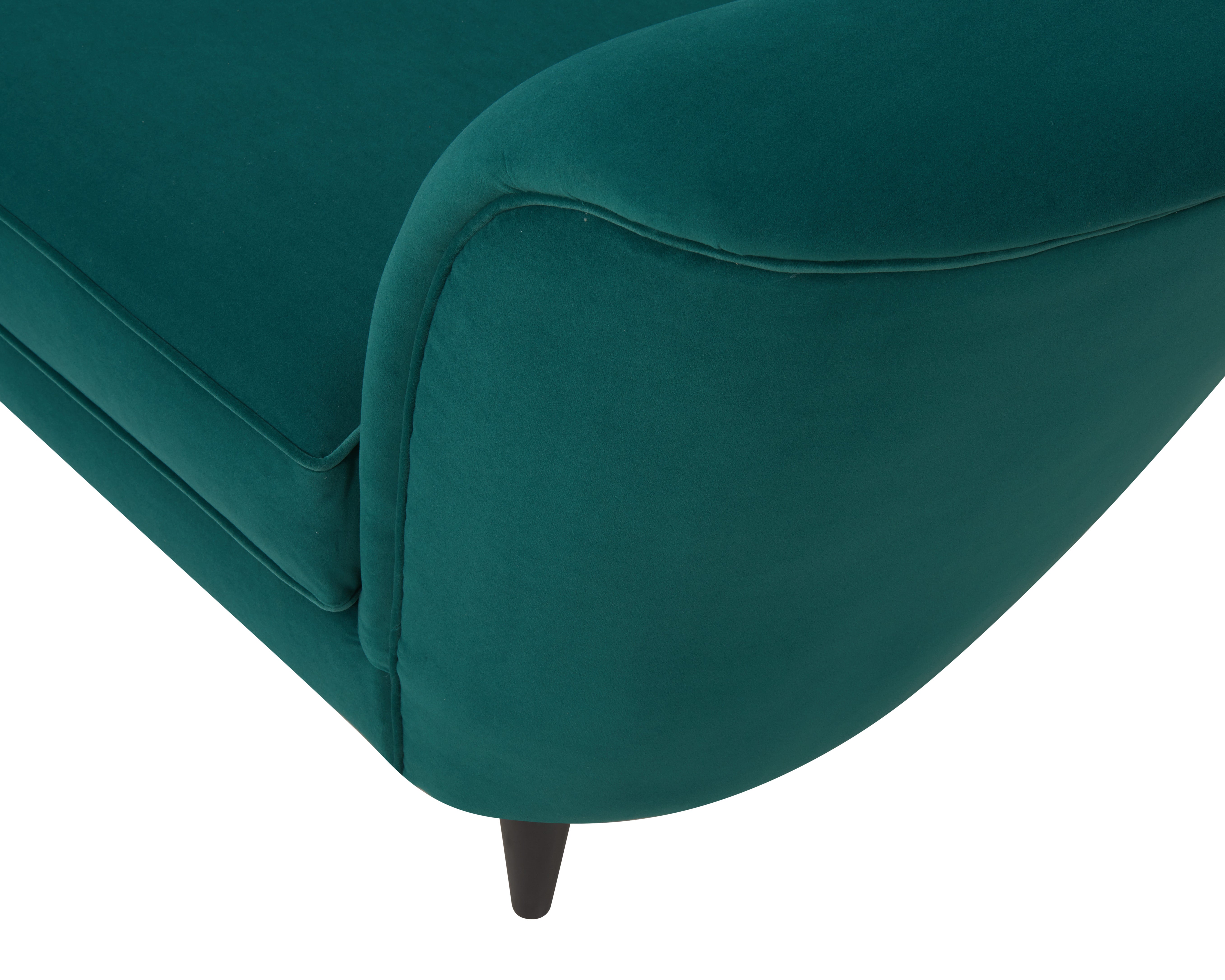 Allegro Sofa - Kaster Lincoln Green Velvet
