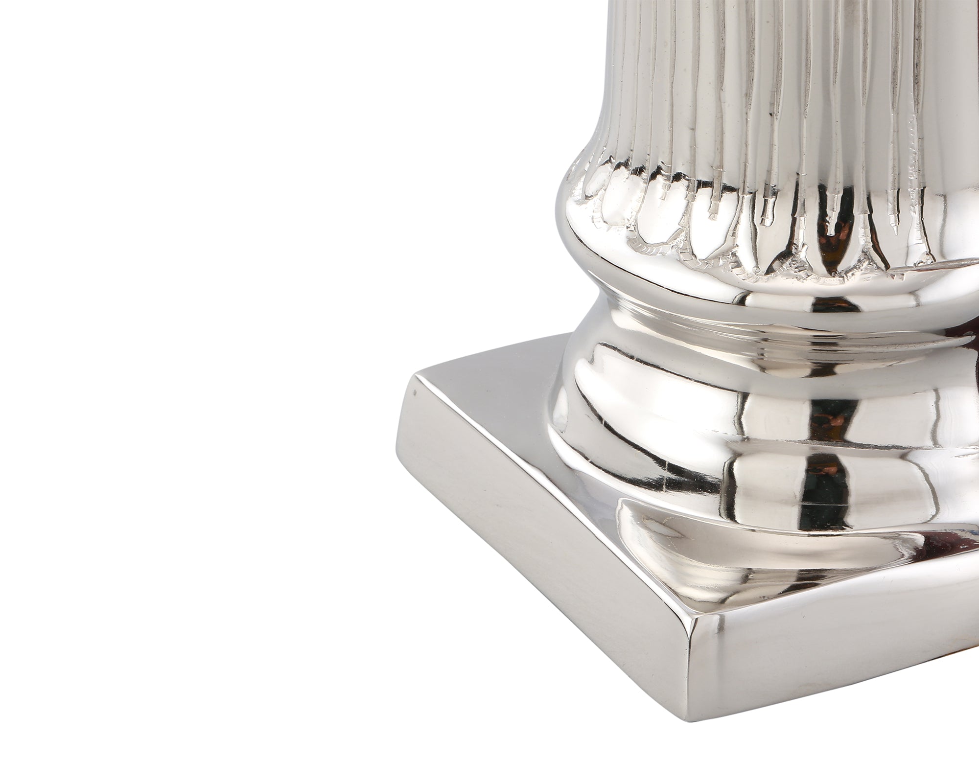 Corinth Bookend - Nickel Plated