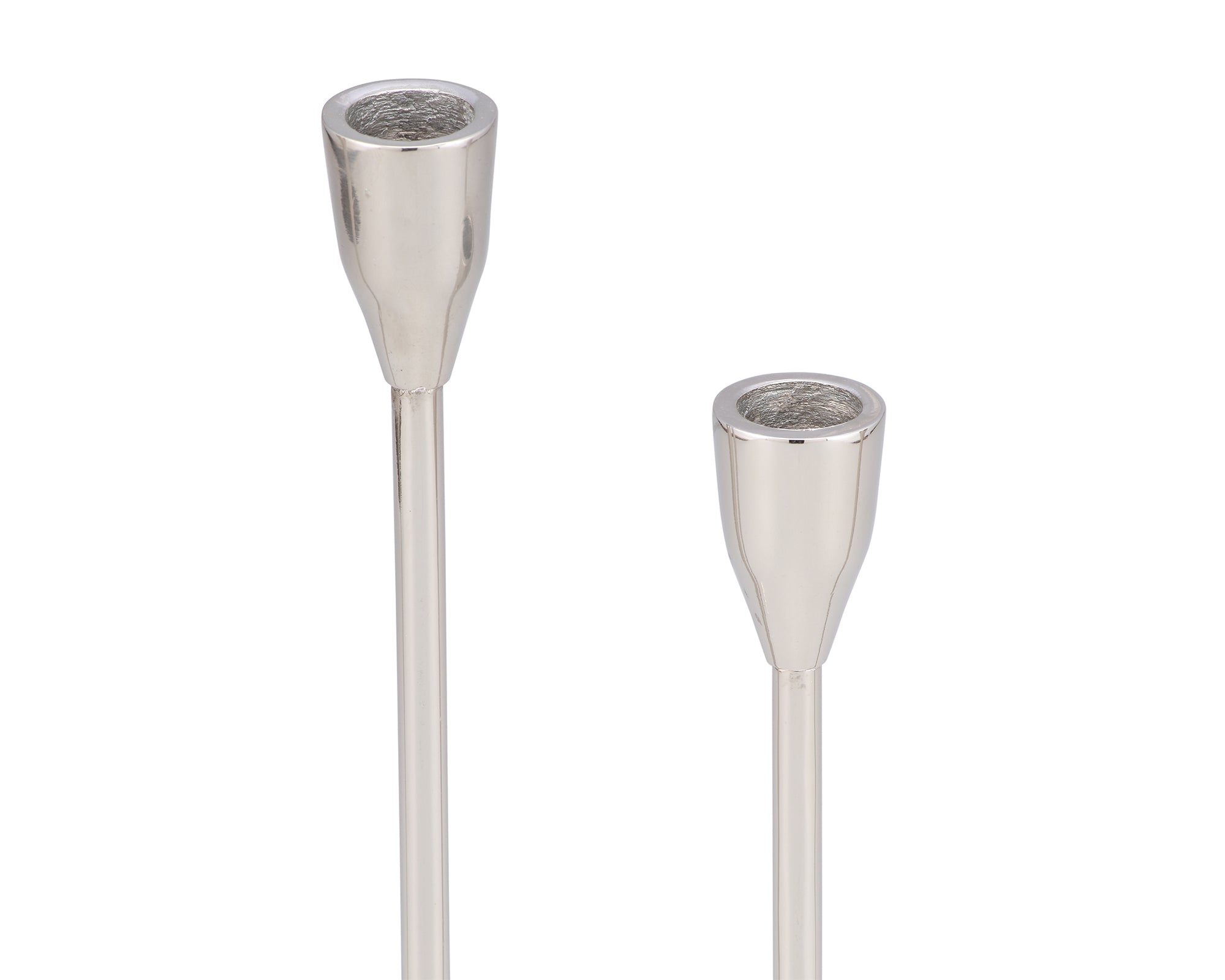 Pico Candle Holder - Nickel (A Set Of 2)