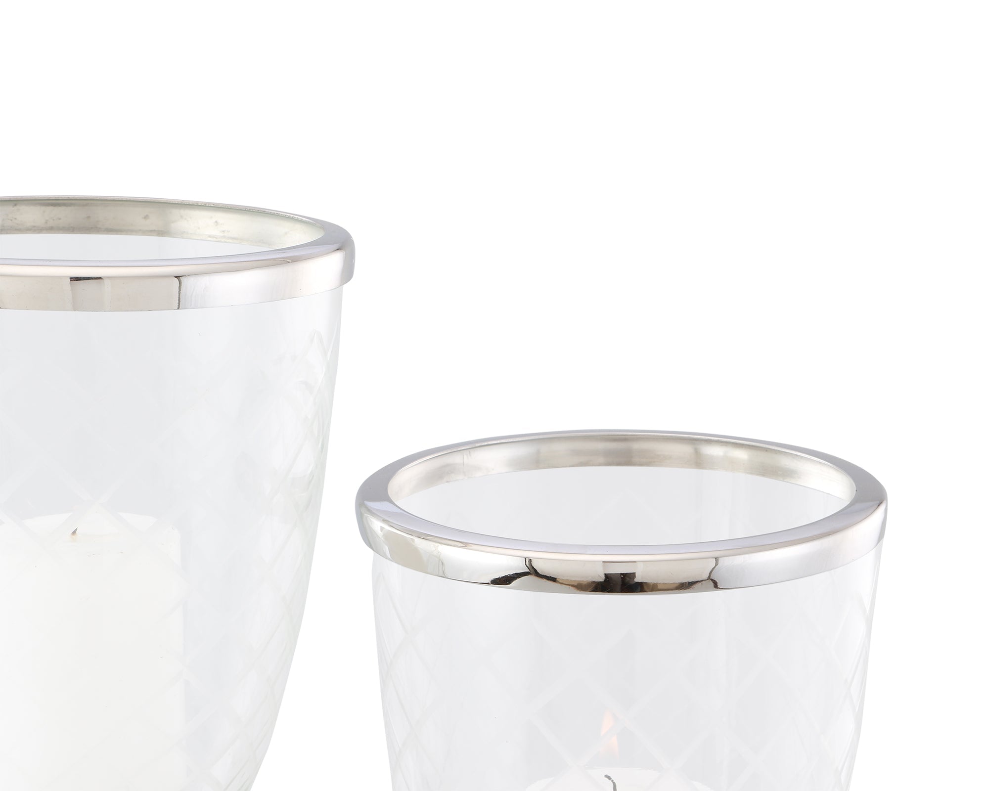 Baluster Candle Holder (Set of 2) - Nickel