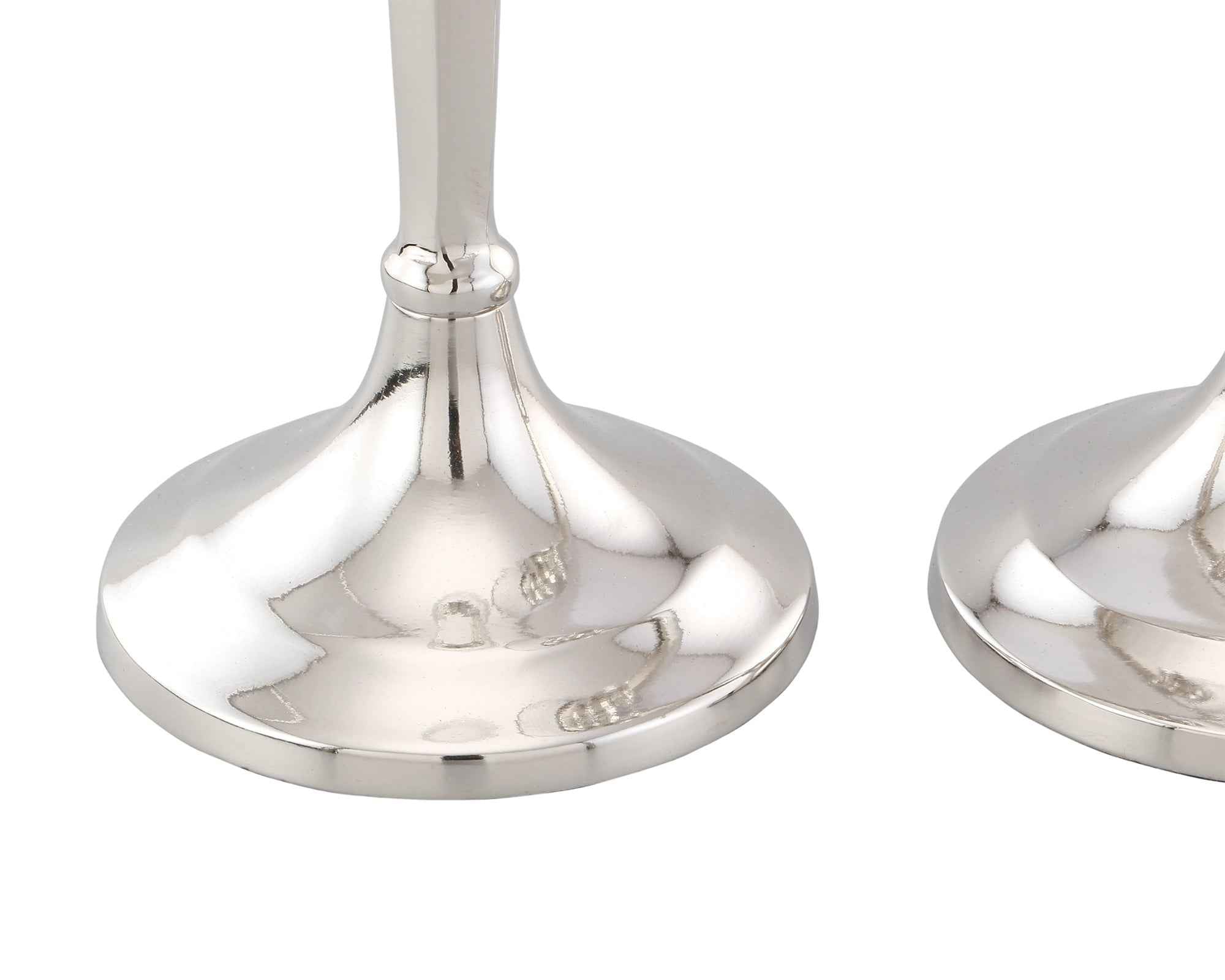 Baluster Candle Holder (Set of 2) - Nickel