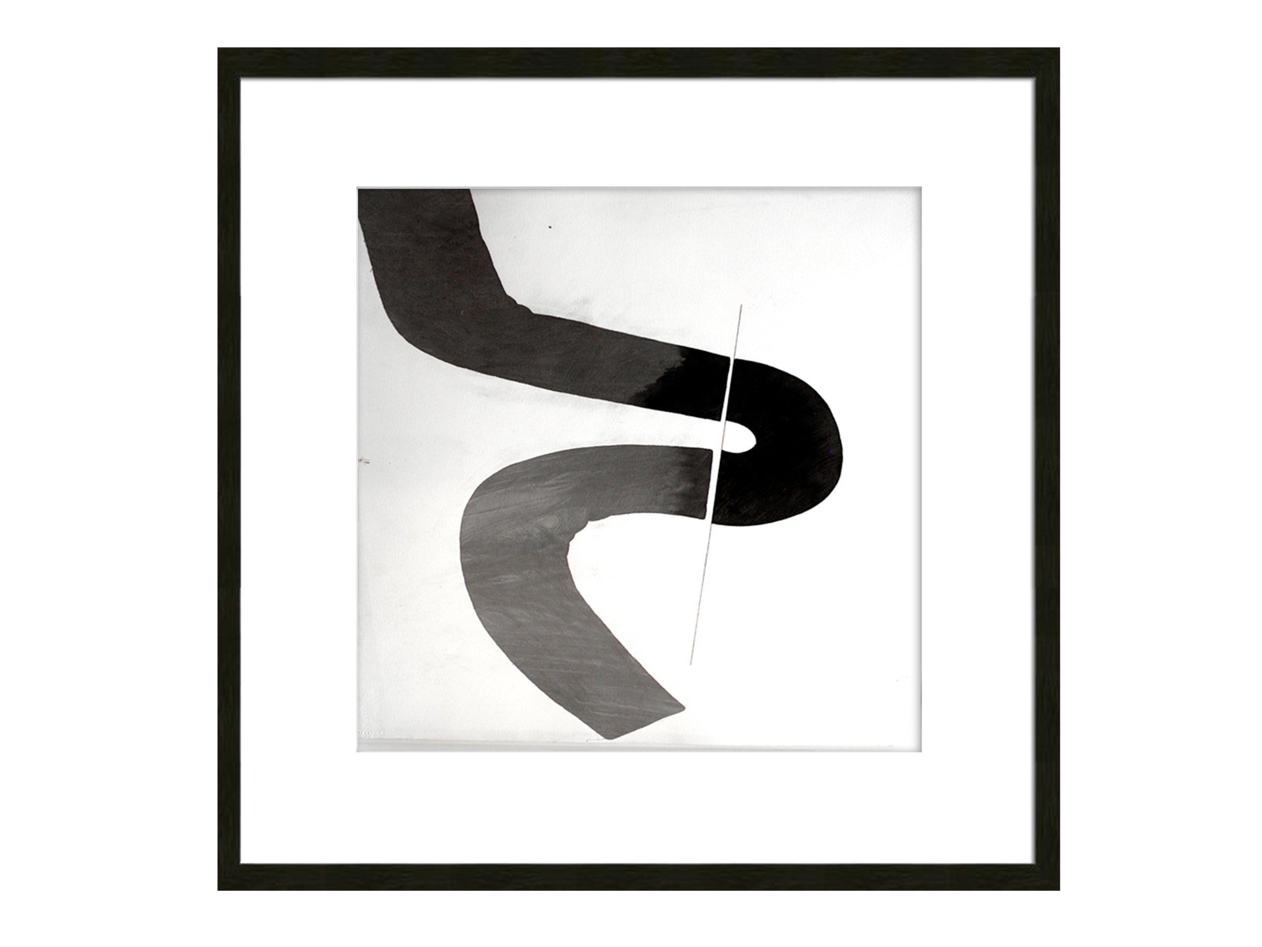 Journey I Print - Black and White