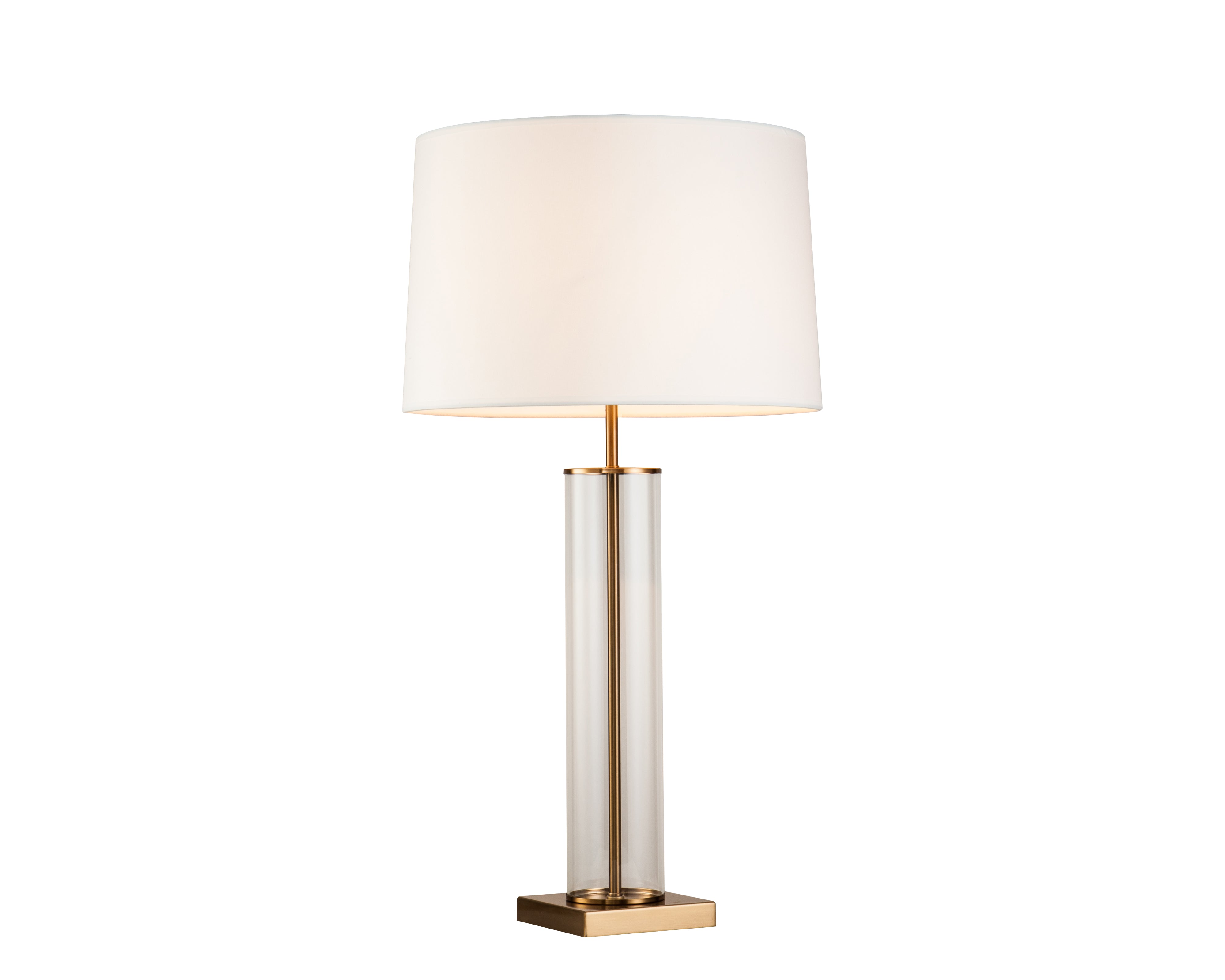 Norman Table Lamp - Antique Brass