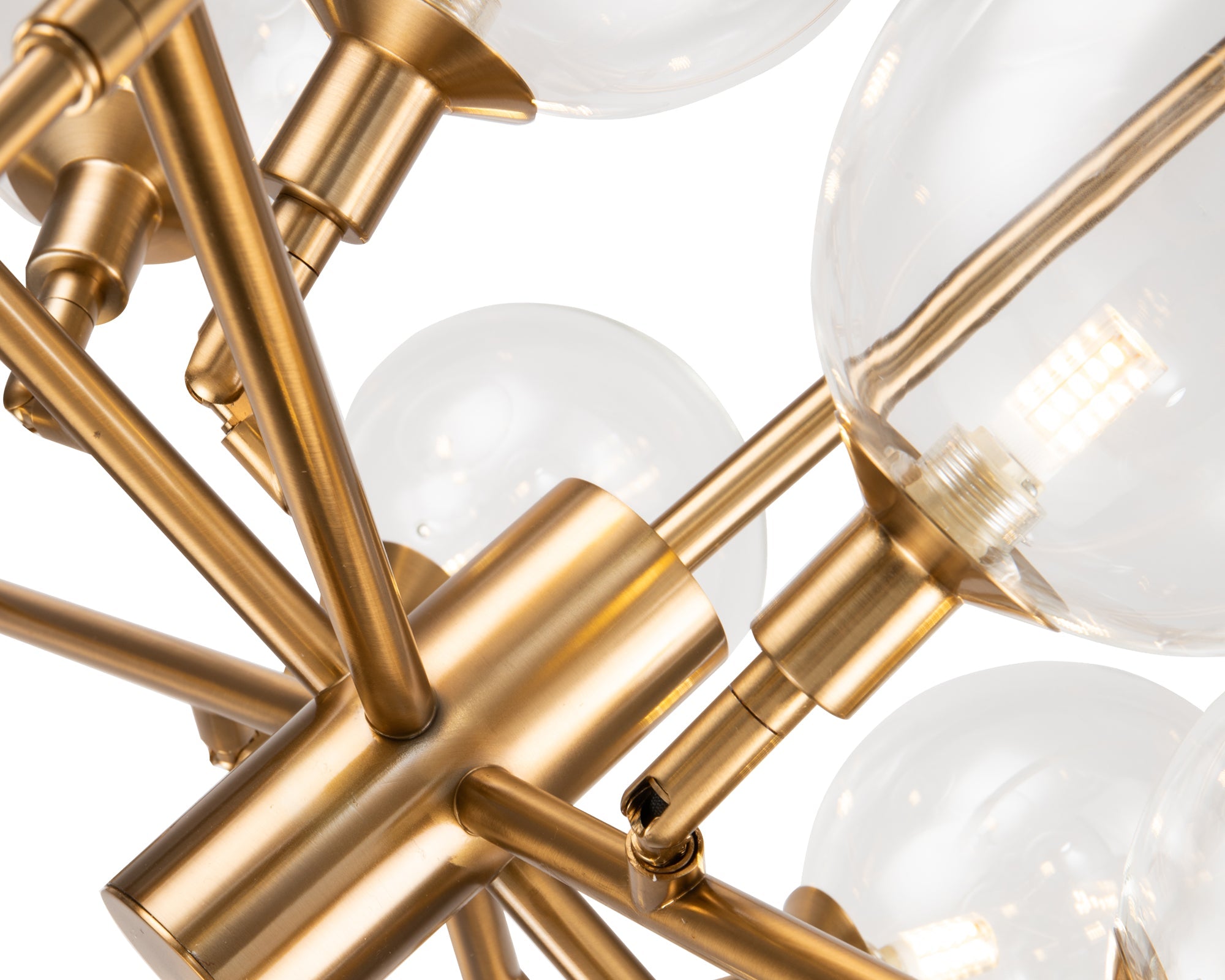 Baldwin Ceiling Lamp - Antique Brass