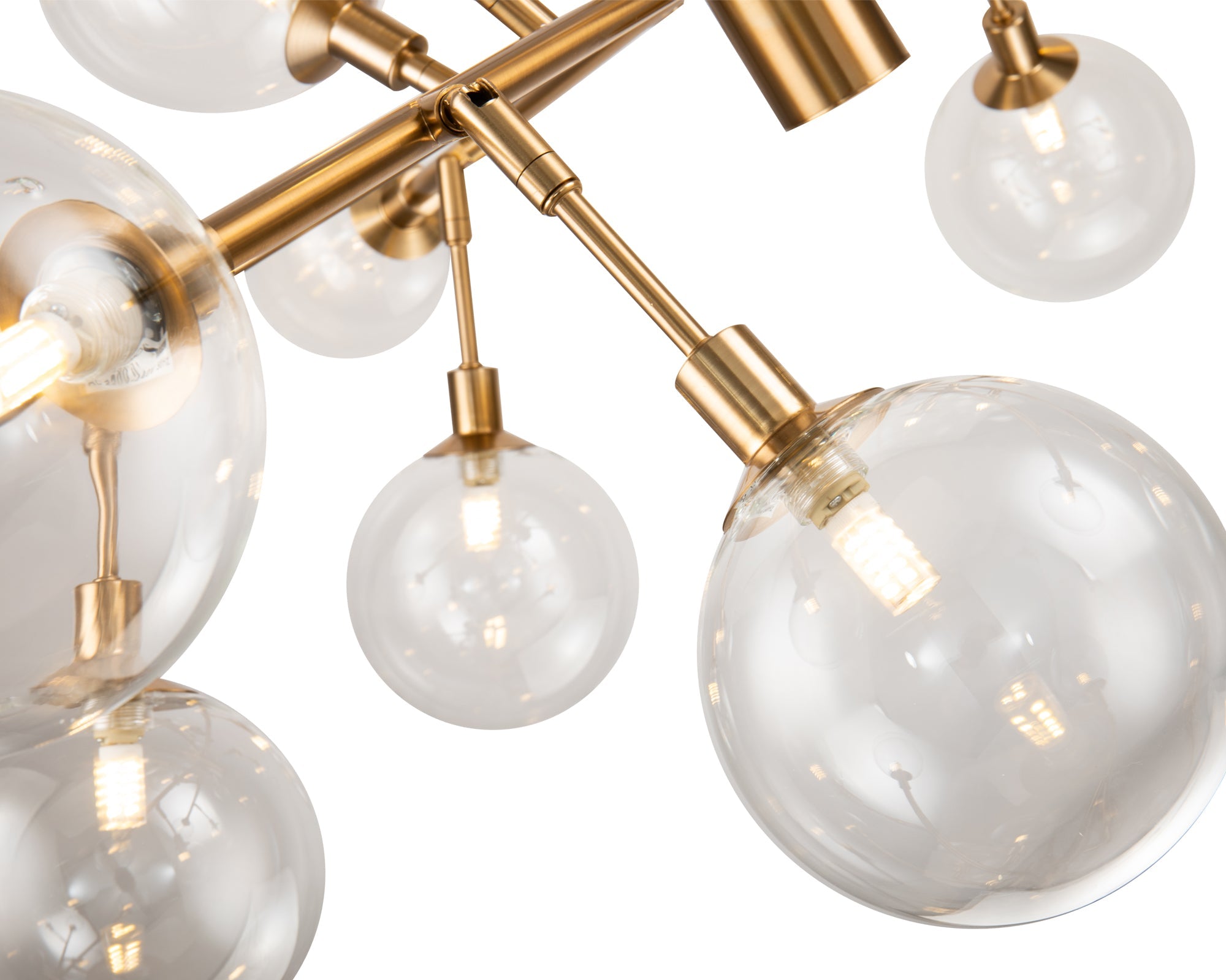 Baldwin Ceiling Lamp - Antique Brass