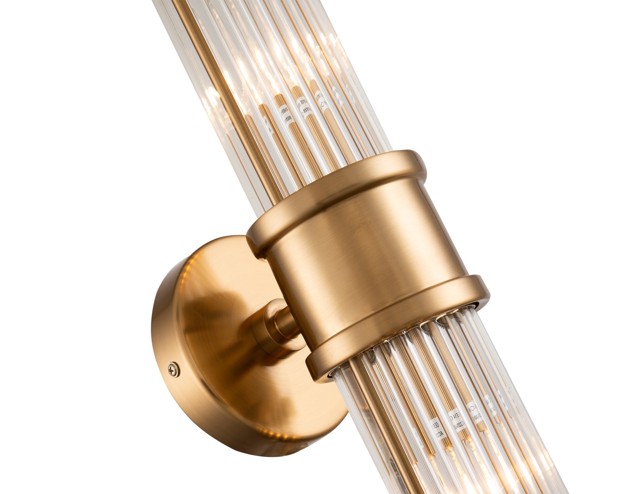 Preston Wall Light - Antique Brass Finish, Glass