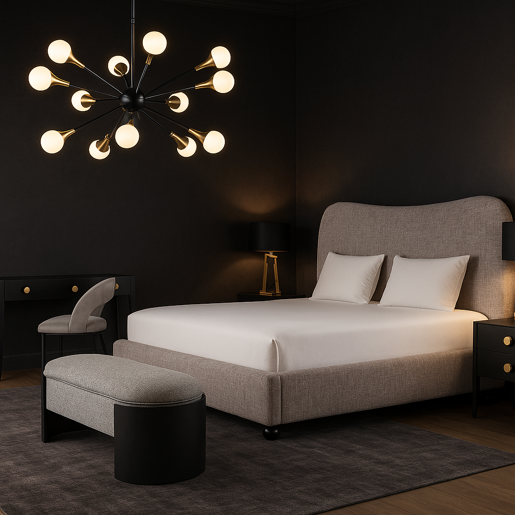 Ed Long Bench - Cordoba Speckle Grey