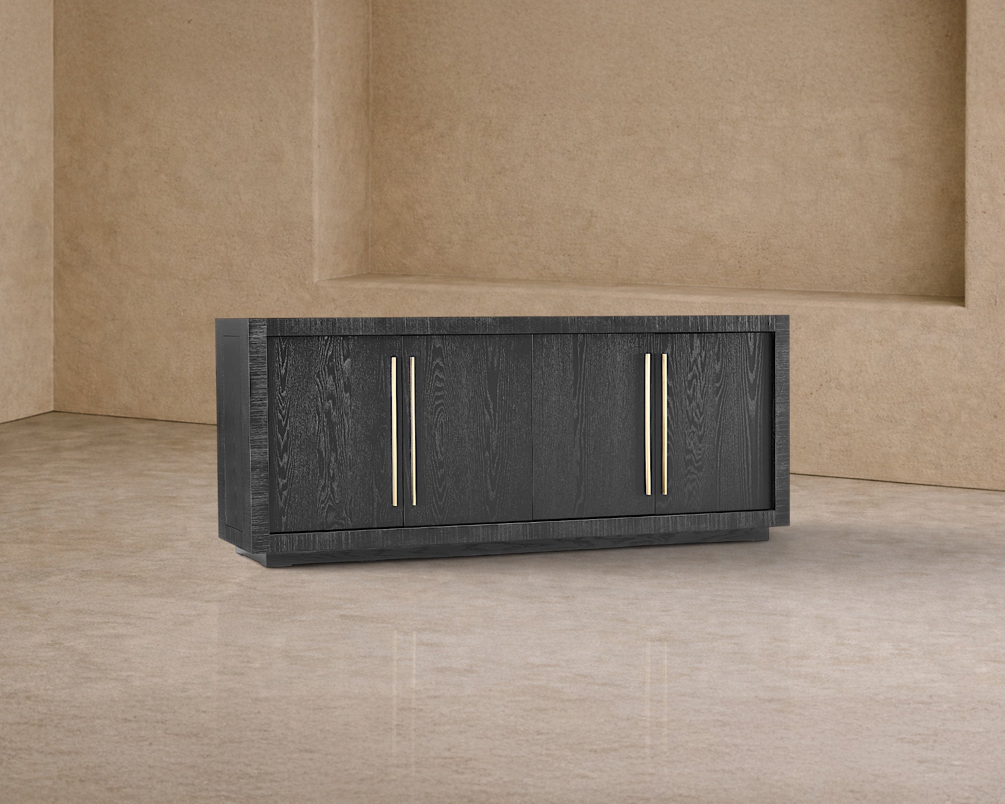 Kent Sideboard 4 Doors - Wenge Finish