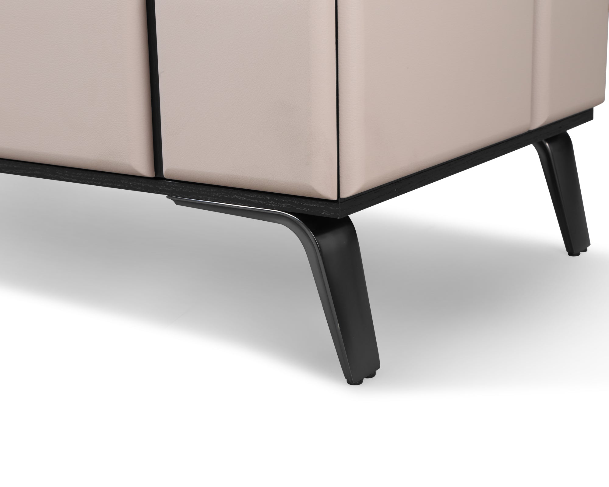 Tartan Sideboard - Dark Brown Oak Veneer and Mink