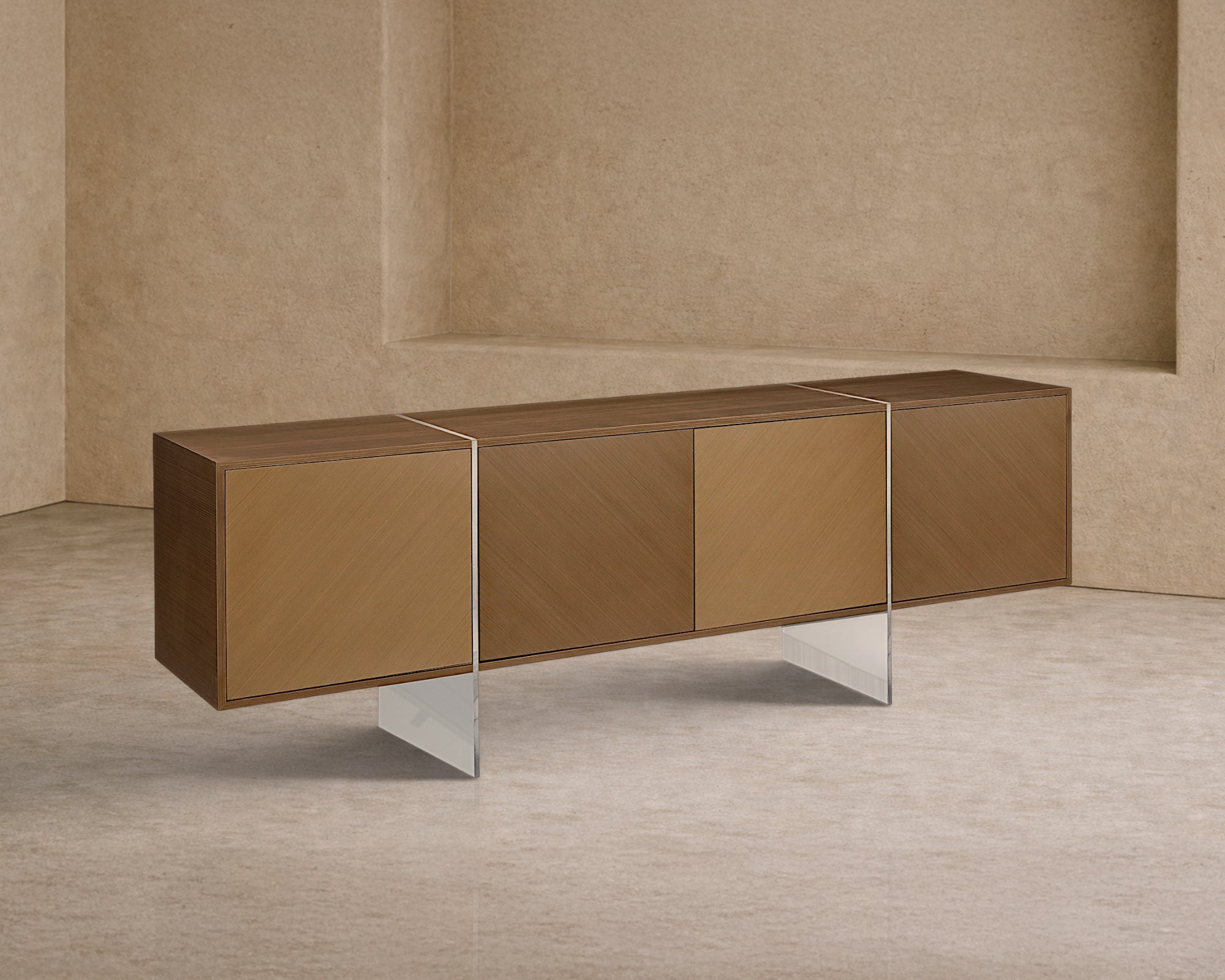 Nautilus Sideboard - Coffee Teak