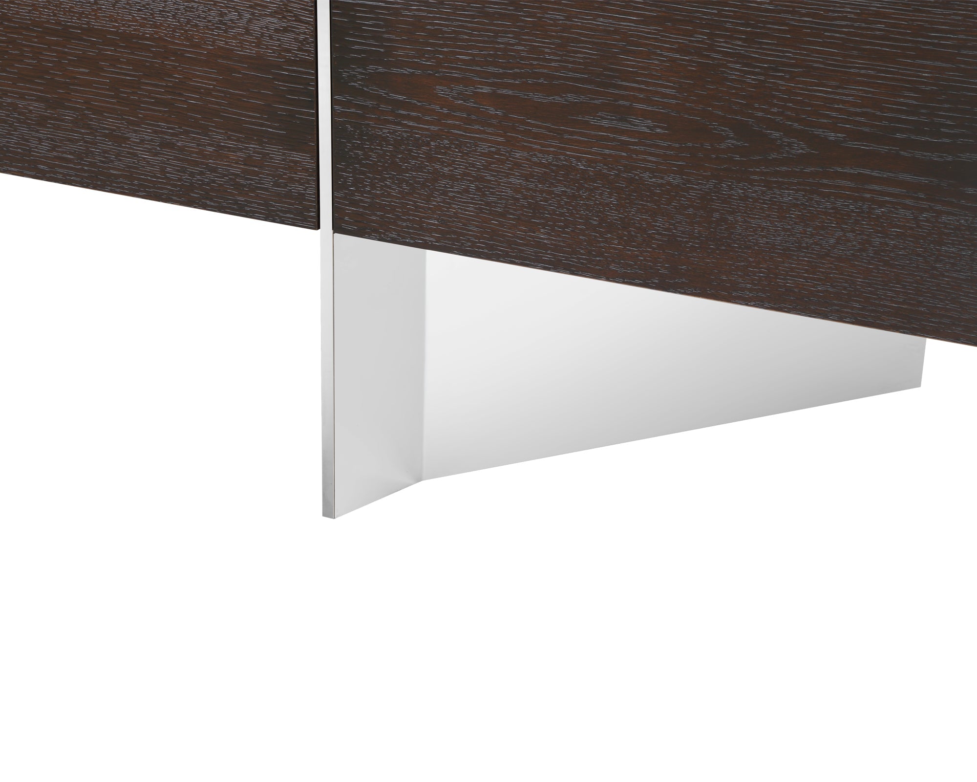 Nautilus TV Stand - Dark Fumed Finish