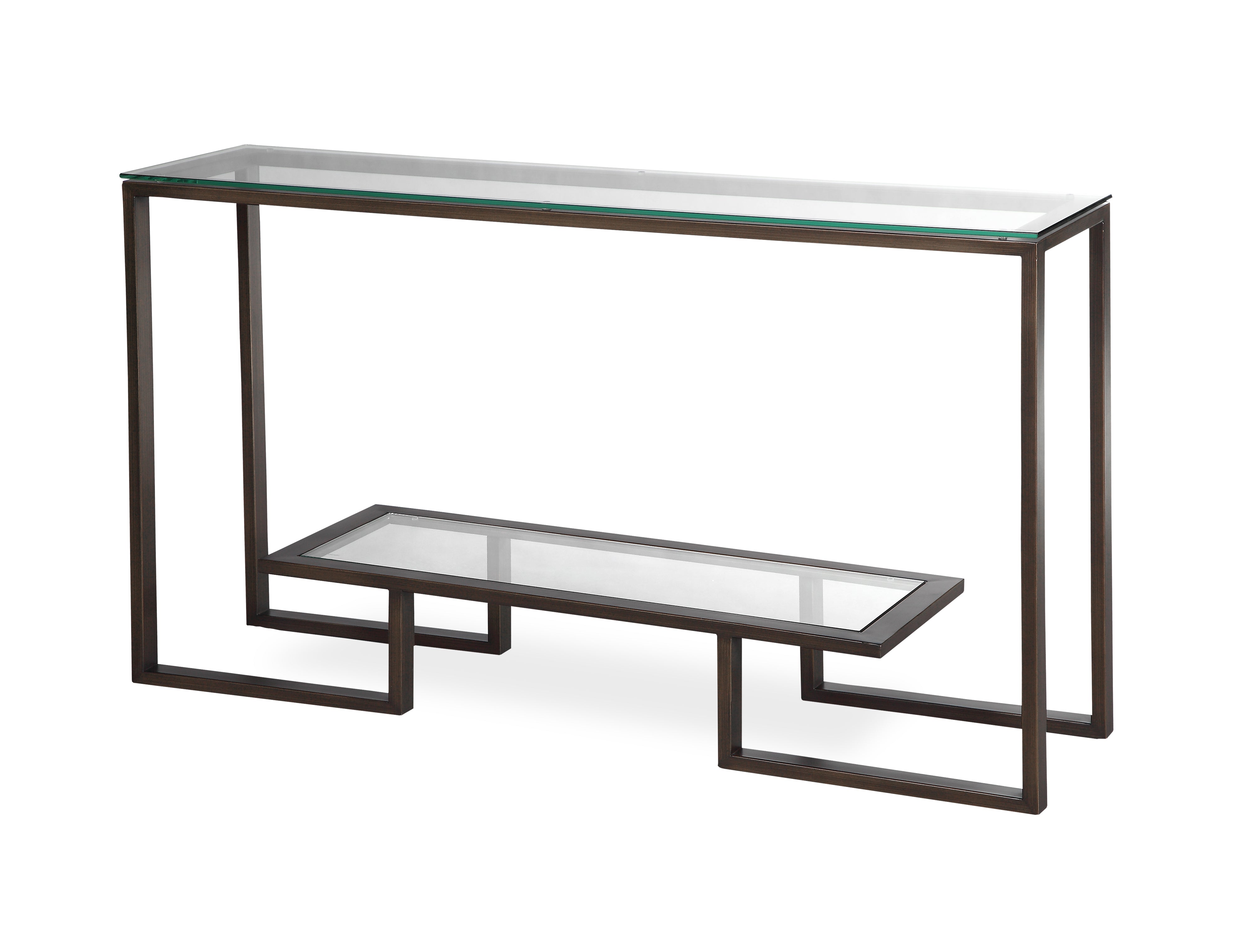Mayfair Console Table - Hairline Antique Bronze