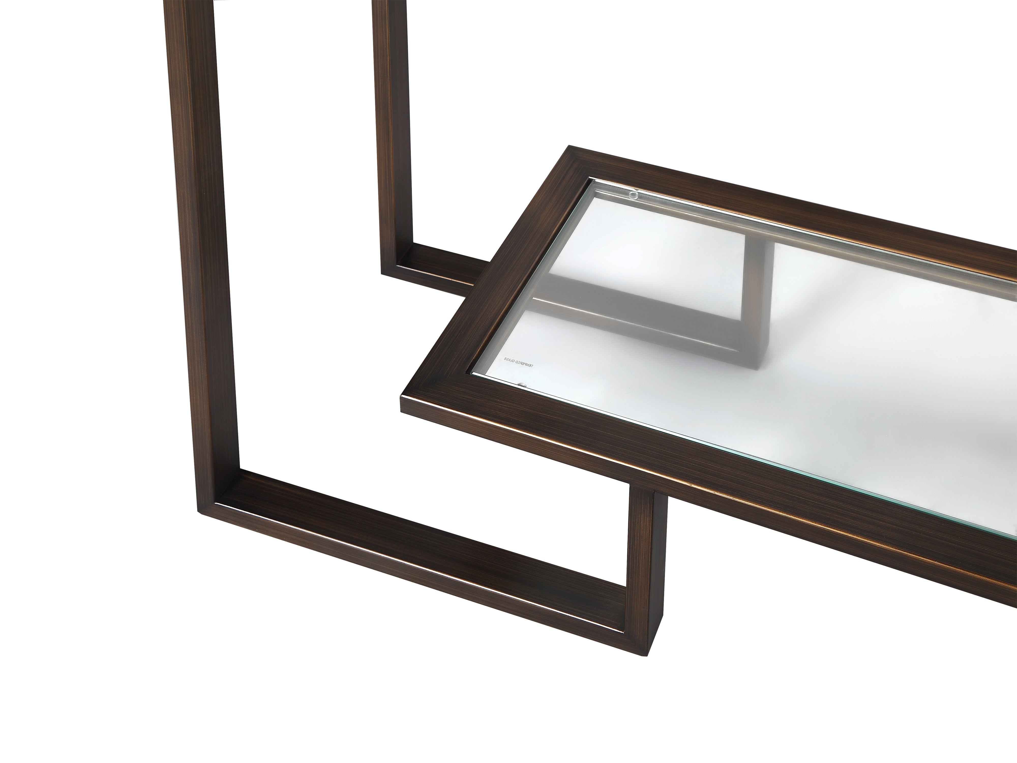 Mayfair Console Table - Hairline Antique Bronze