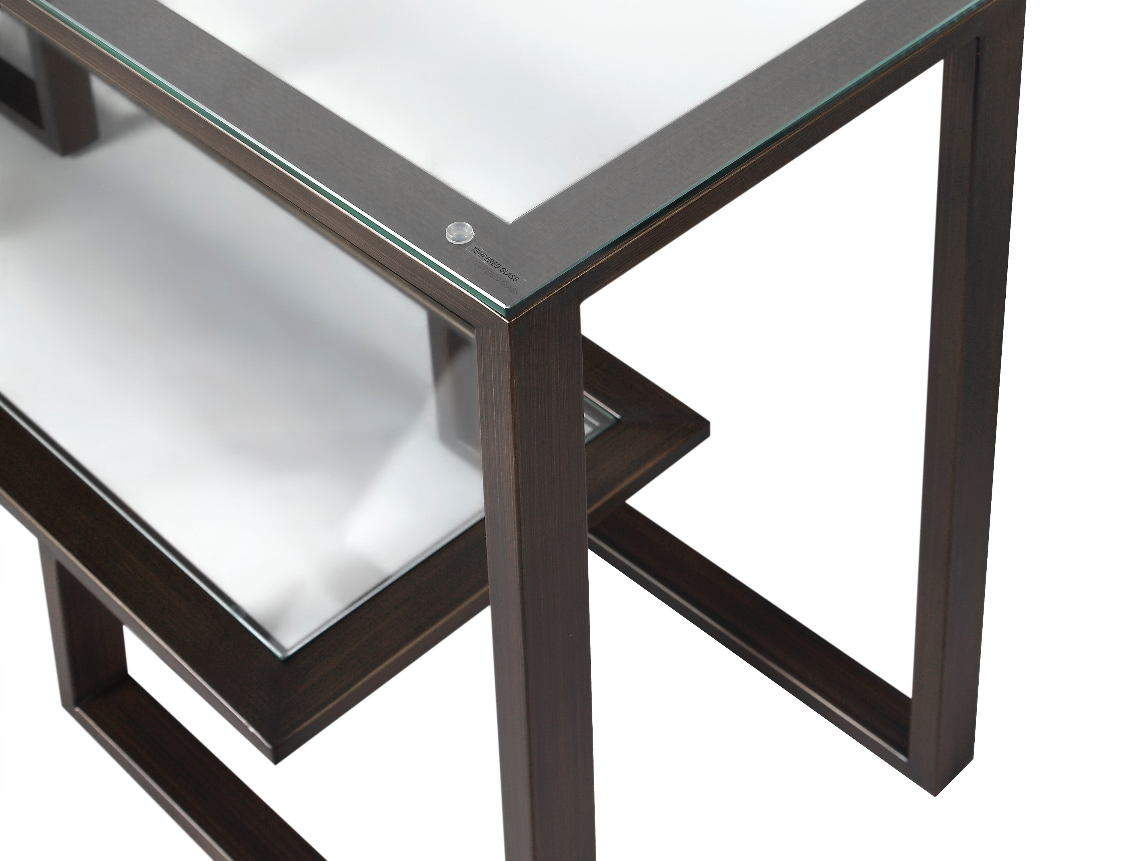 Mayfair Console Table - Hairline Antique Bronze