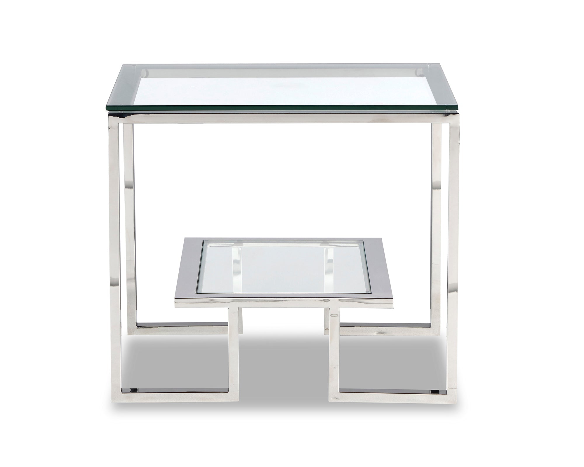 Mayfair Side Table - Stainless Steel