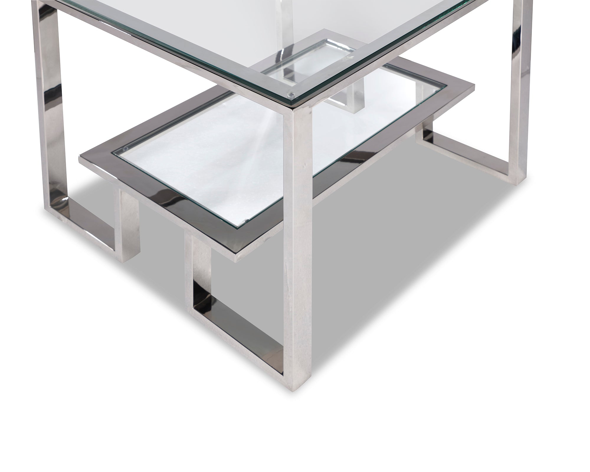 Mayfair Side Table - Stainless Steel